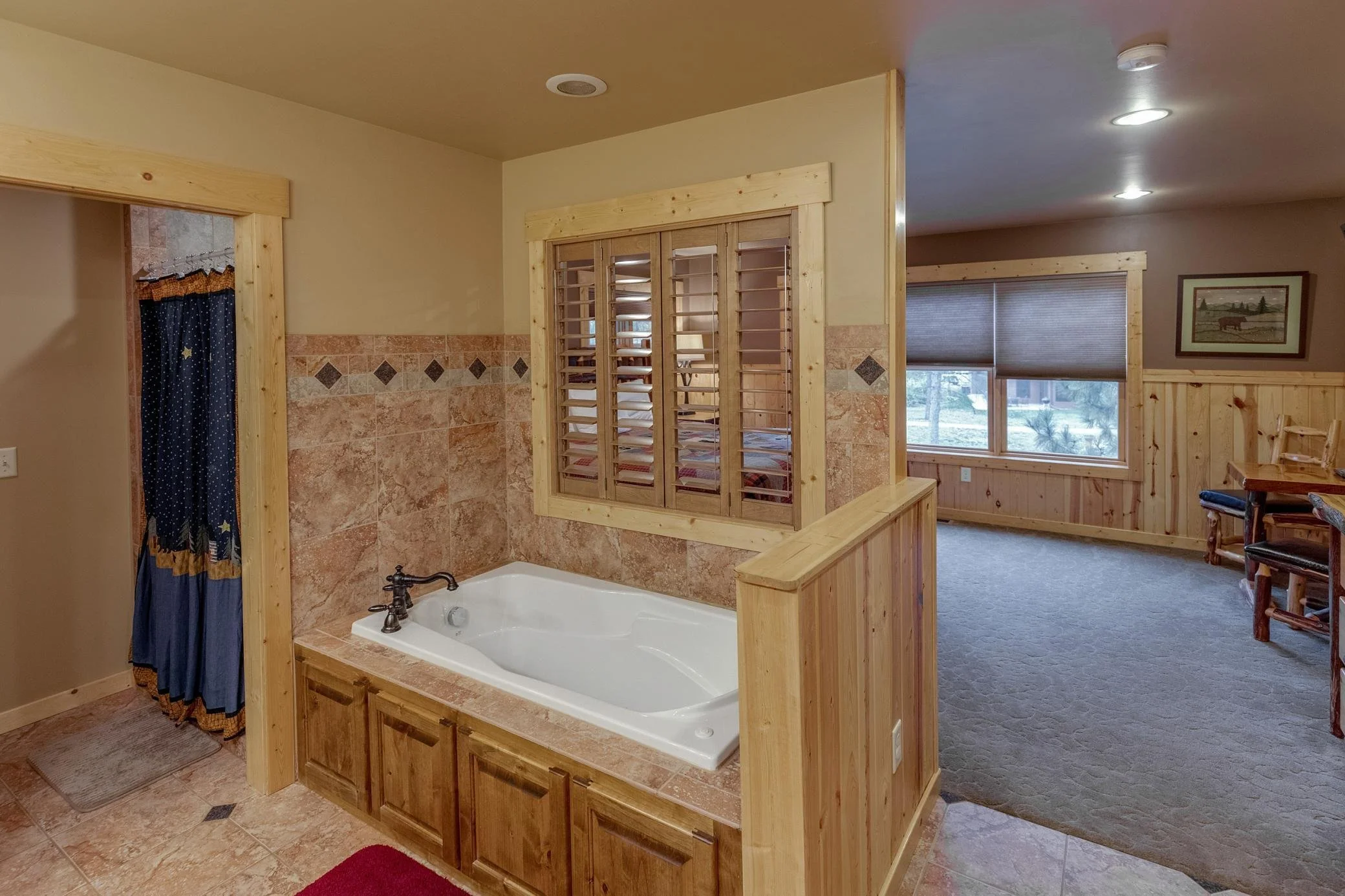 BEDROOM 3 - Second Floor: King Master Suite - Jacuzzi
