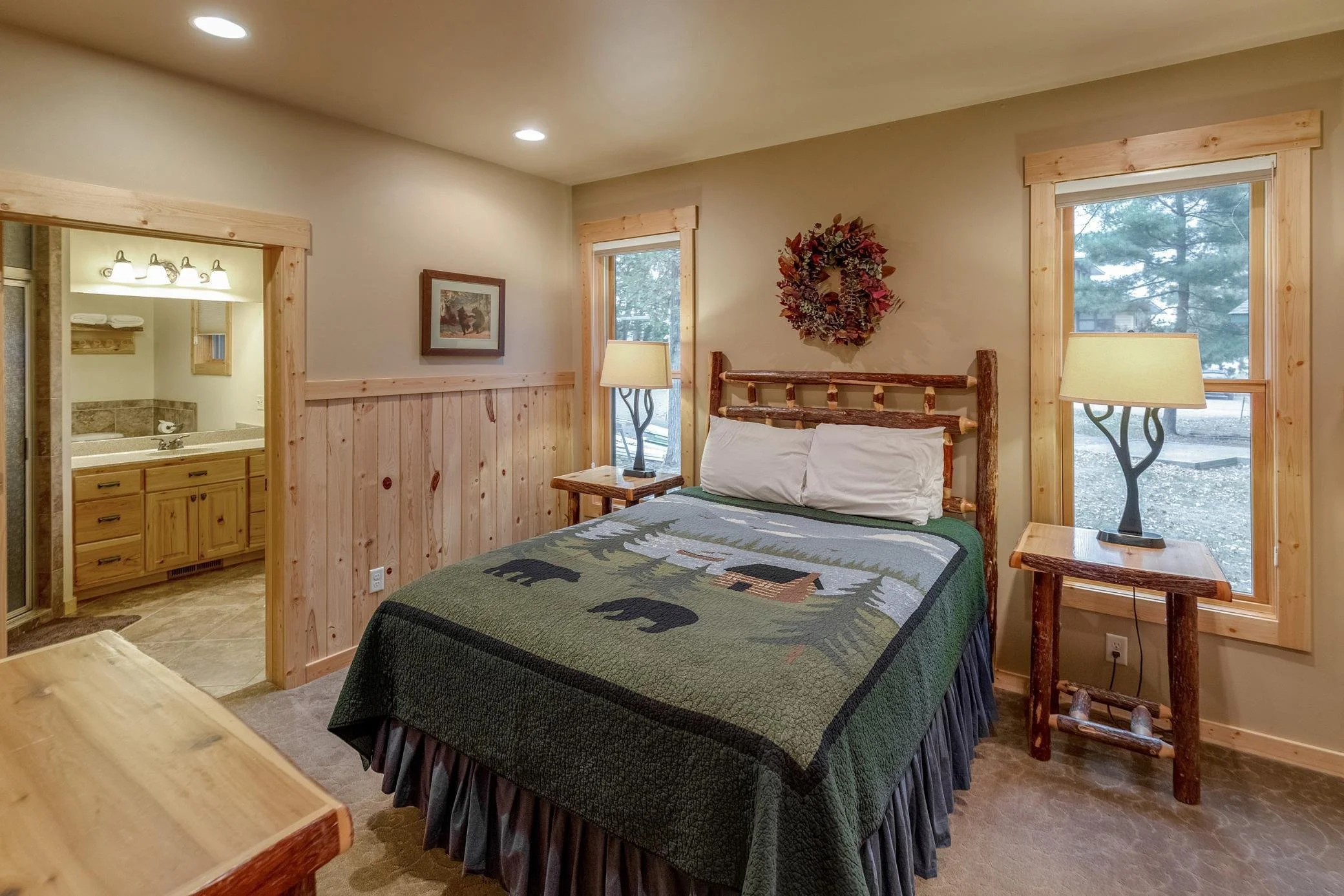 BEDROOM 1 - Main Floor: Queen Suite