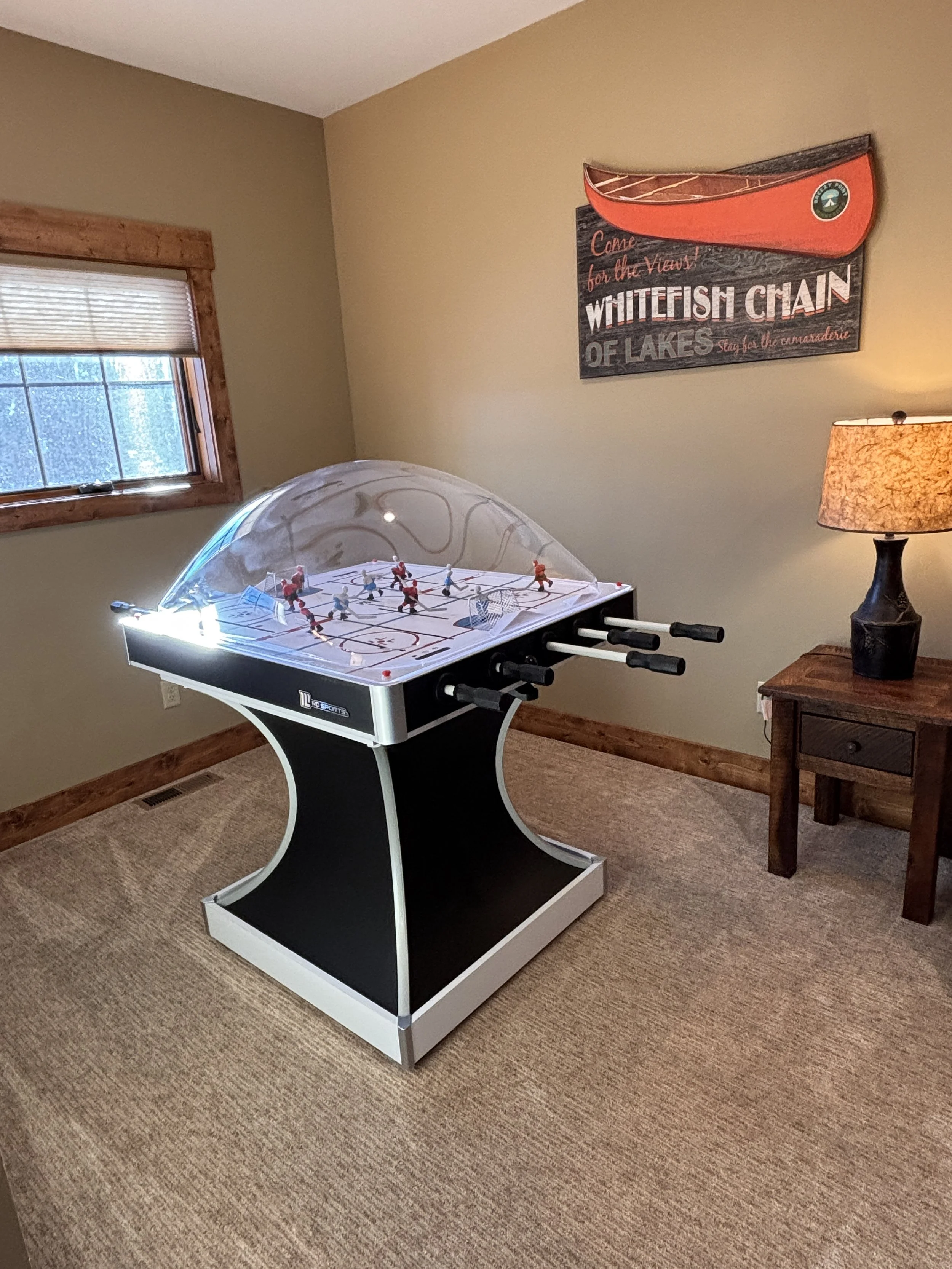 Second Floor Living Room: Game Table