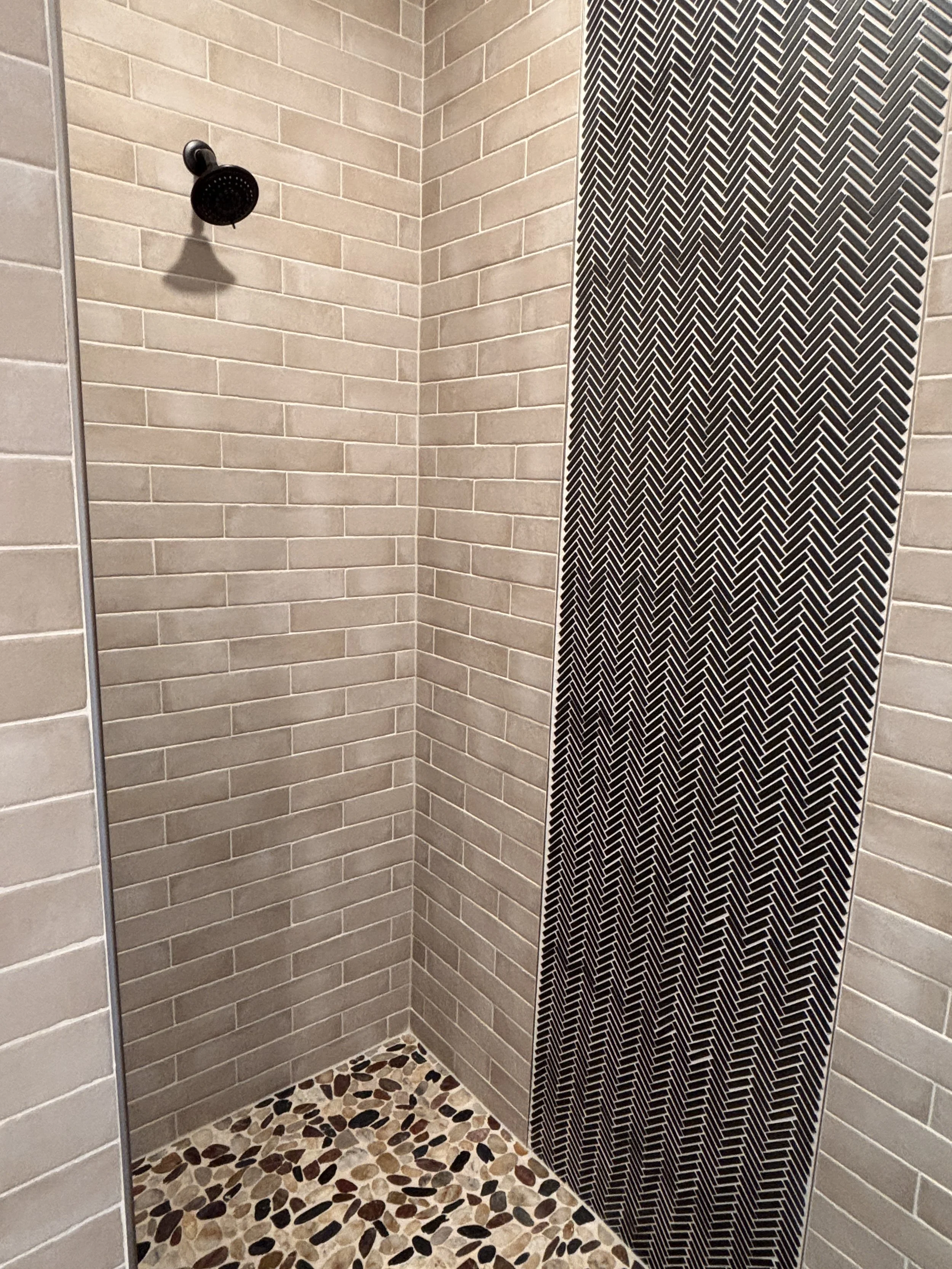 BEDROOM 1 - Main Floor: King Master Suite / Walk-In Shower