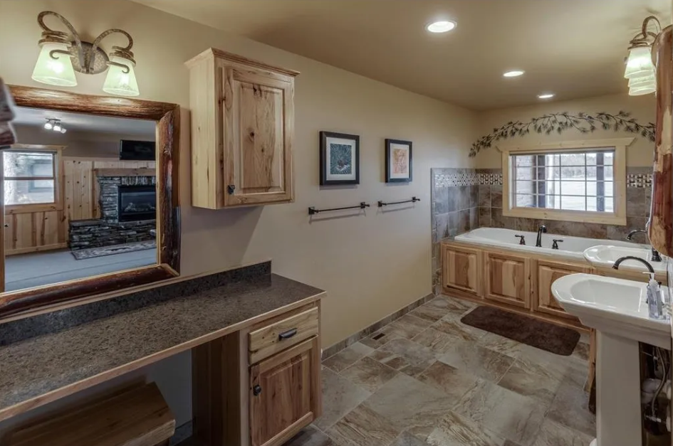 BEDROOM 3 - Second Floor: King Master Suite / Vanity / Jacuzzi