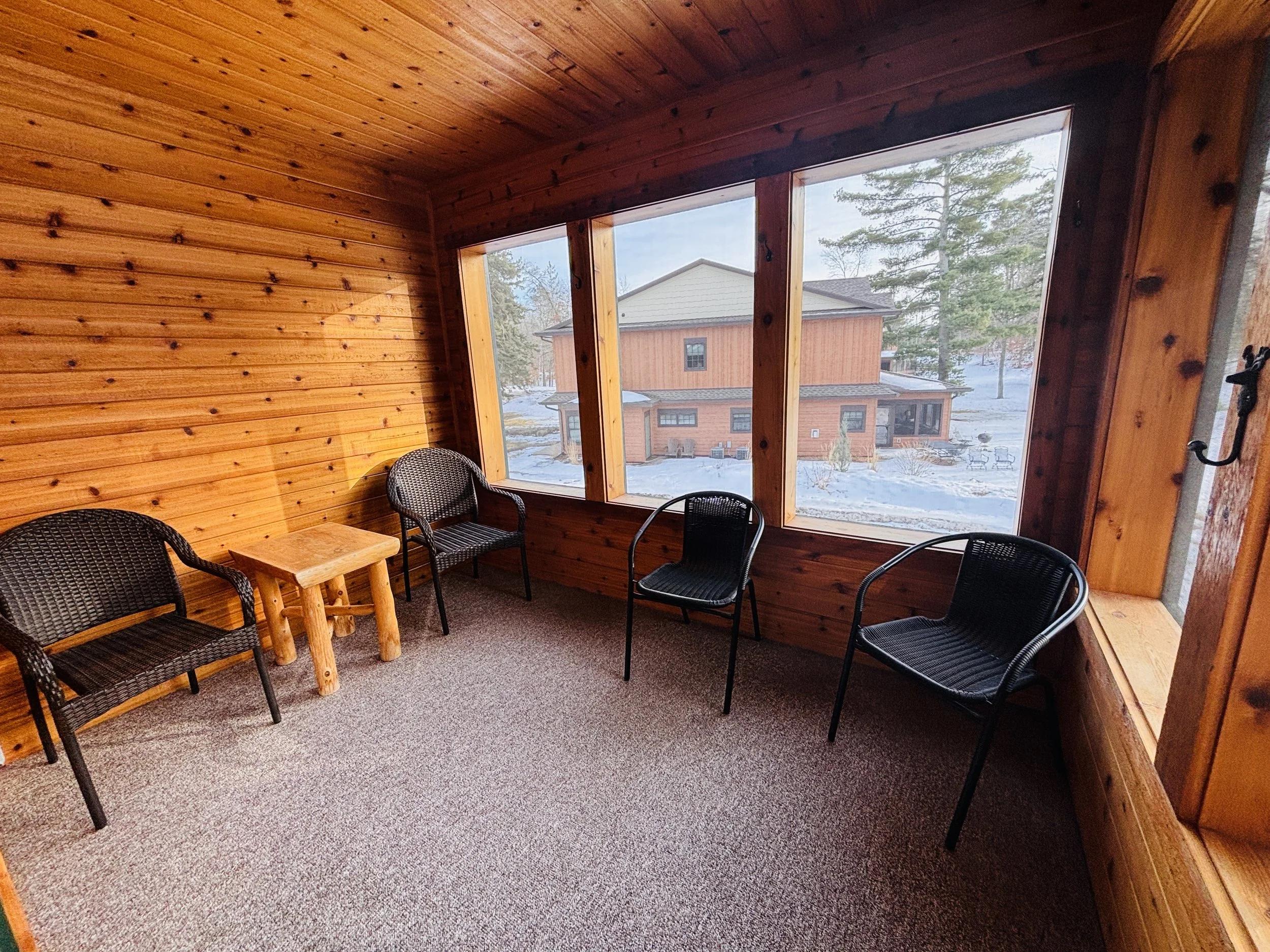 Second Floor: Roadside Screened Porch 