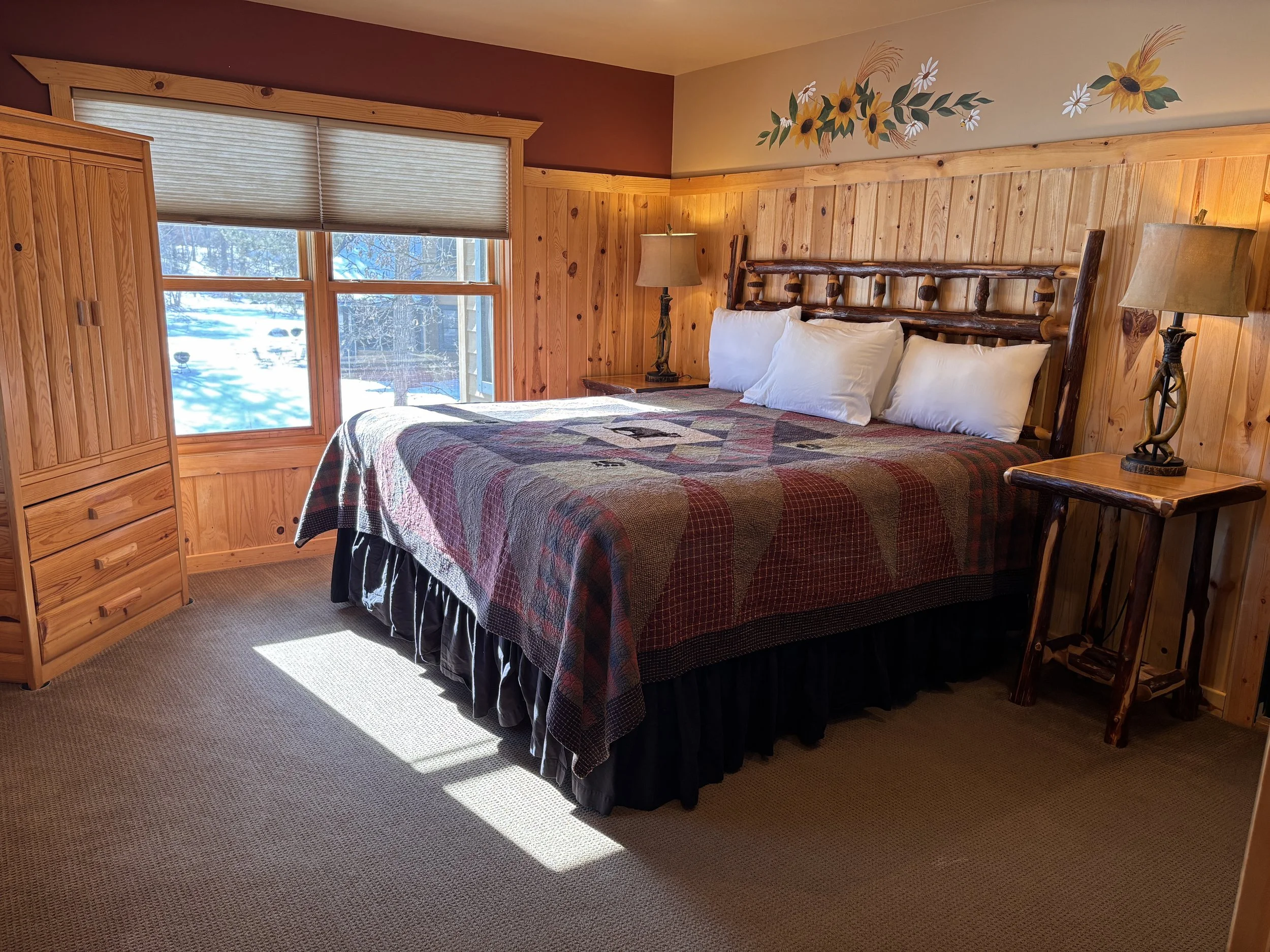 BEDROOM 2 - Second Floor: King Suite