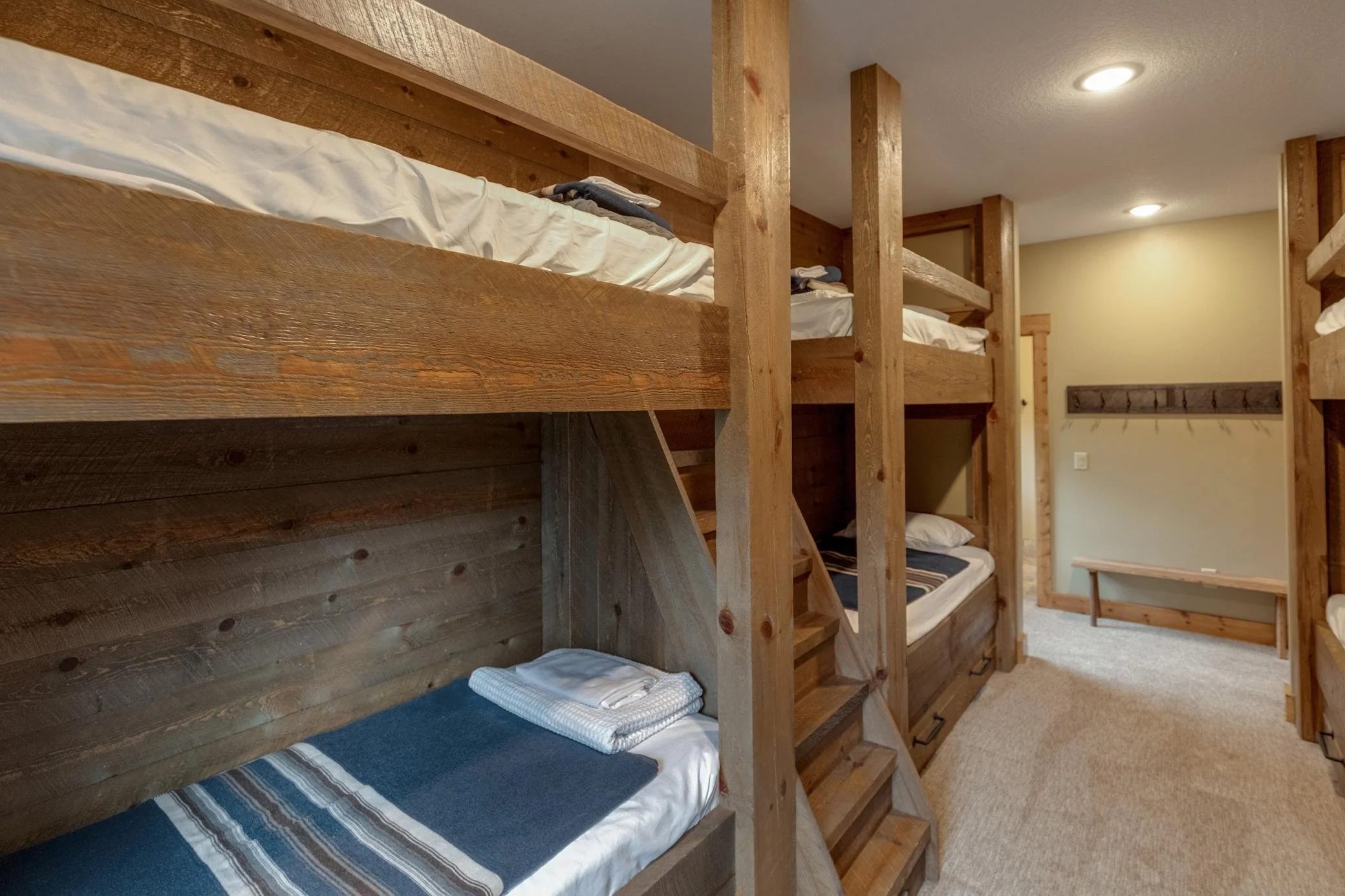 BEDROOM 2 - Second Floor: Bunk Room - 8 Twin Beds