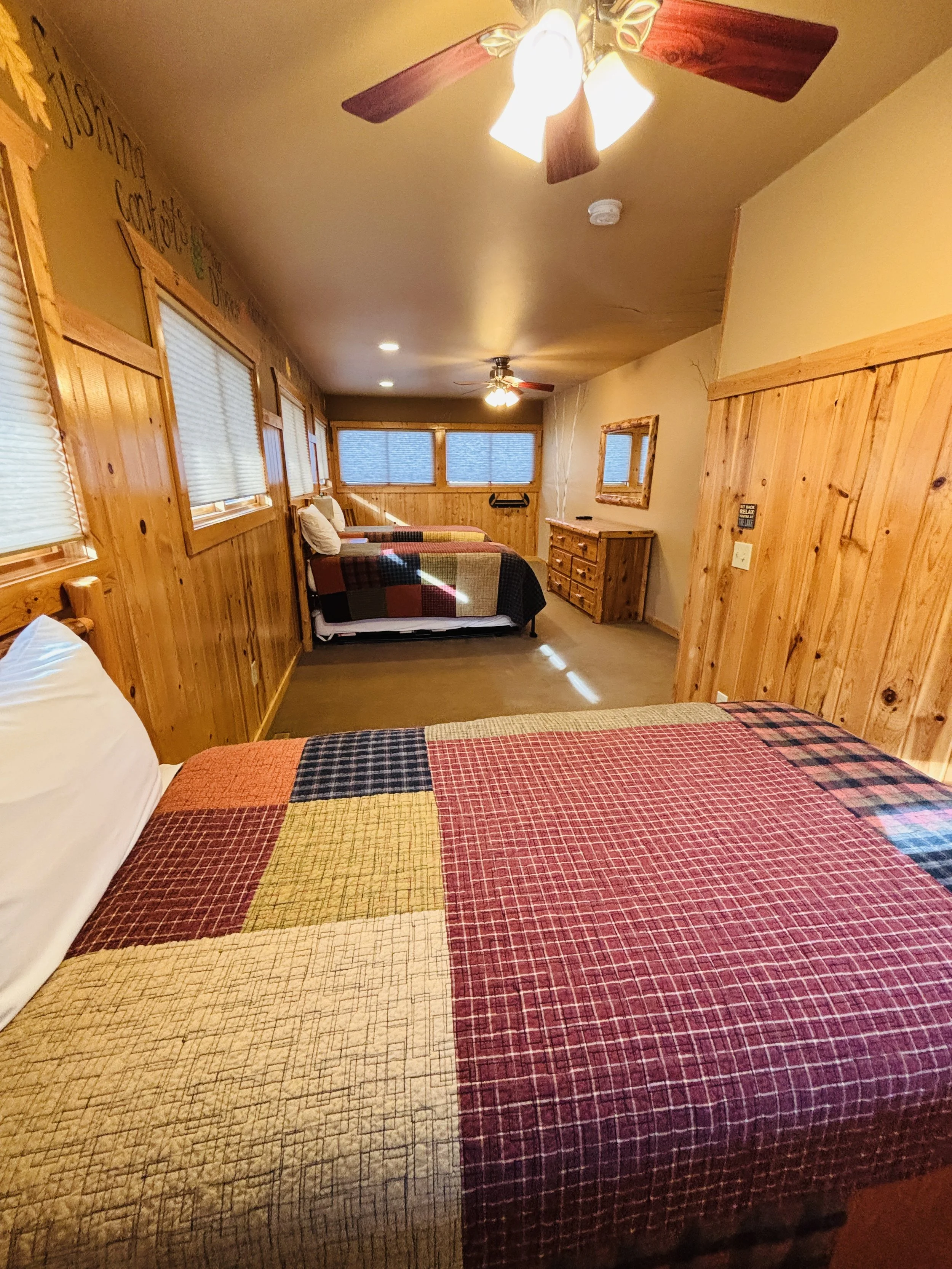 BEDROOM 4 - Third Floor: 3 Twin Beds / 3 Twin Trundle Beds