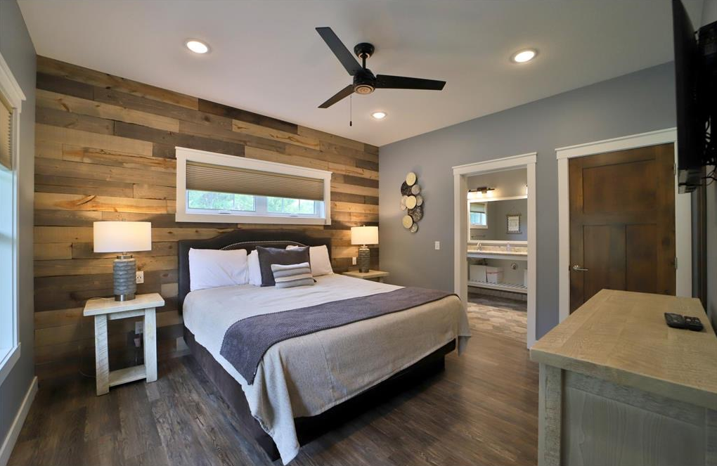 BEDROOM 1 - Main Floor: King Suite