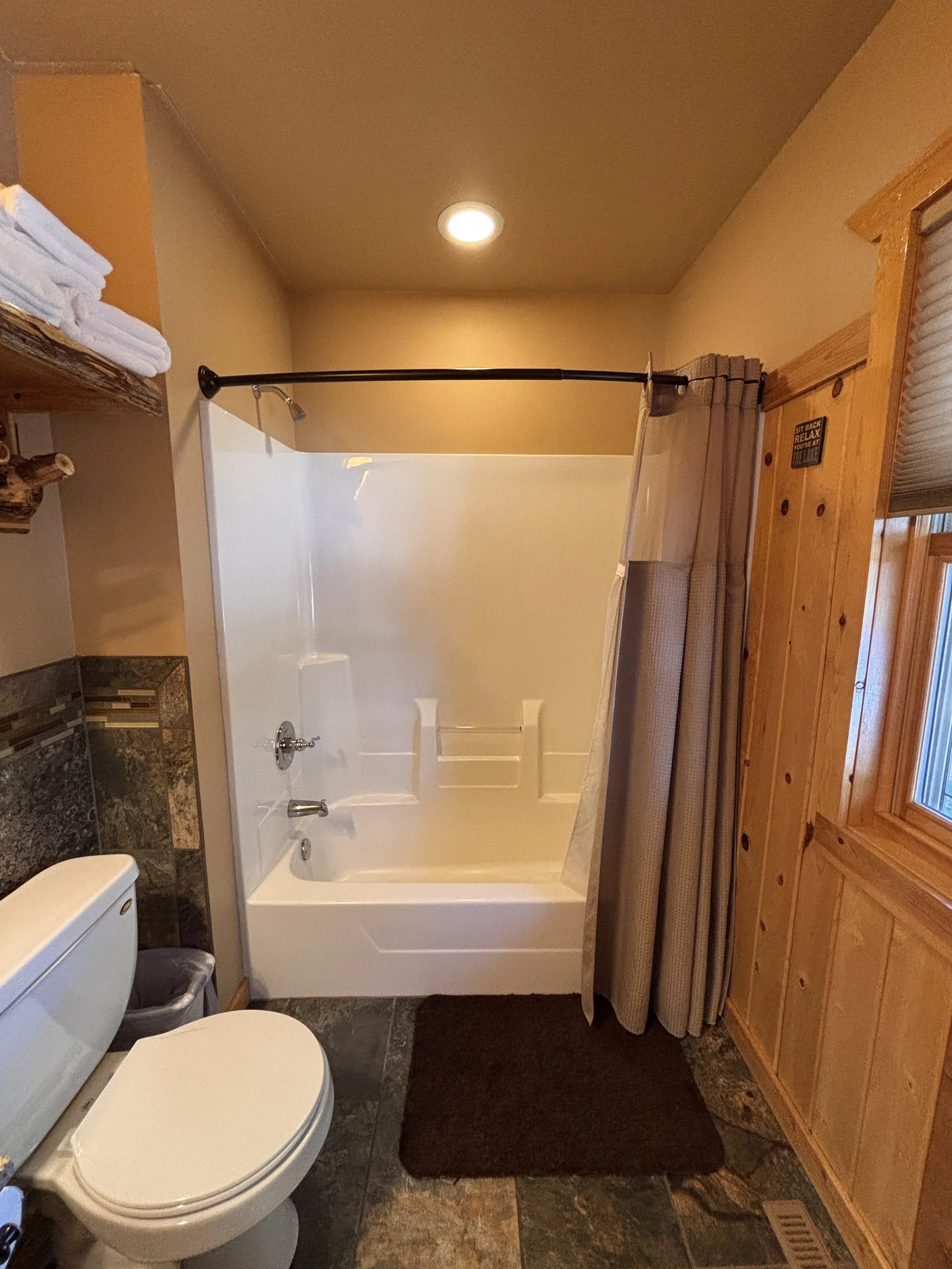 BEDROOM 2 - Second Floor: King Suite Bathroom / Shower-Tub Combo