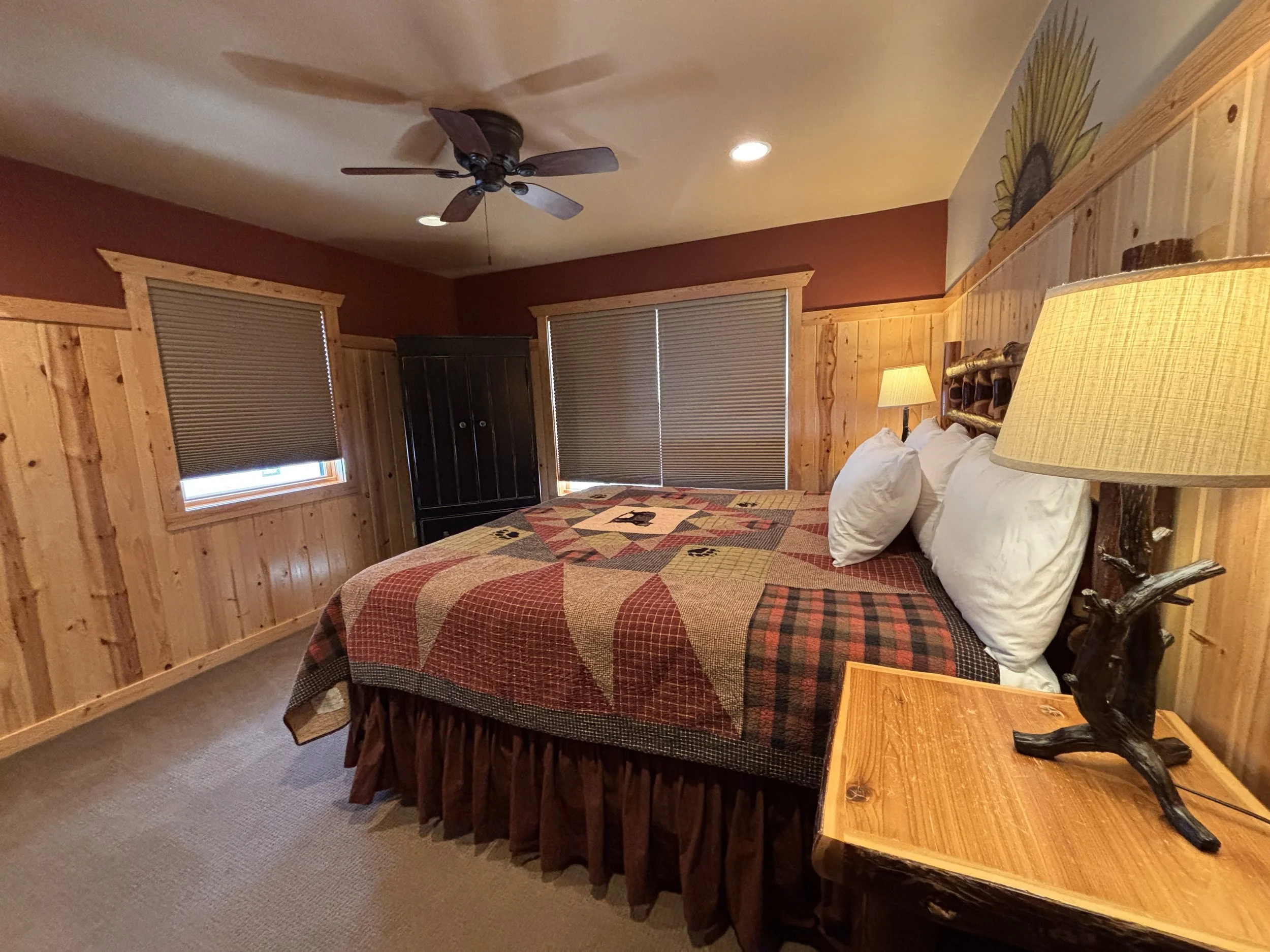 BEDROOM 2 - Second Floor: King Suite