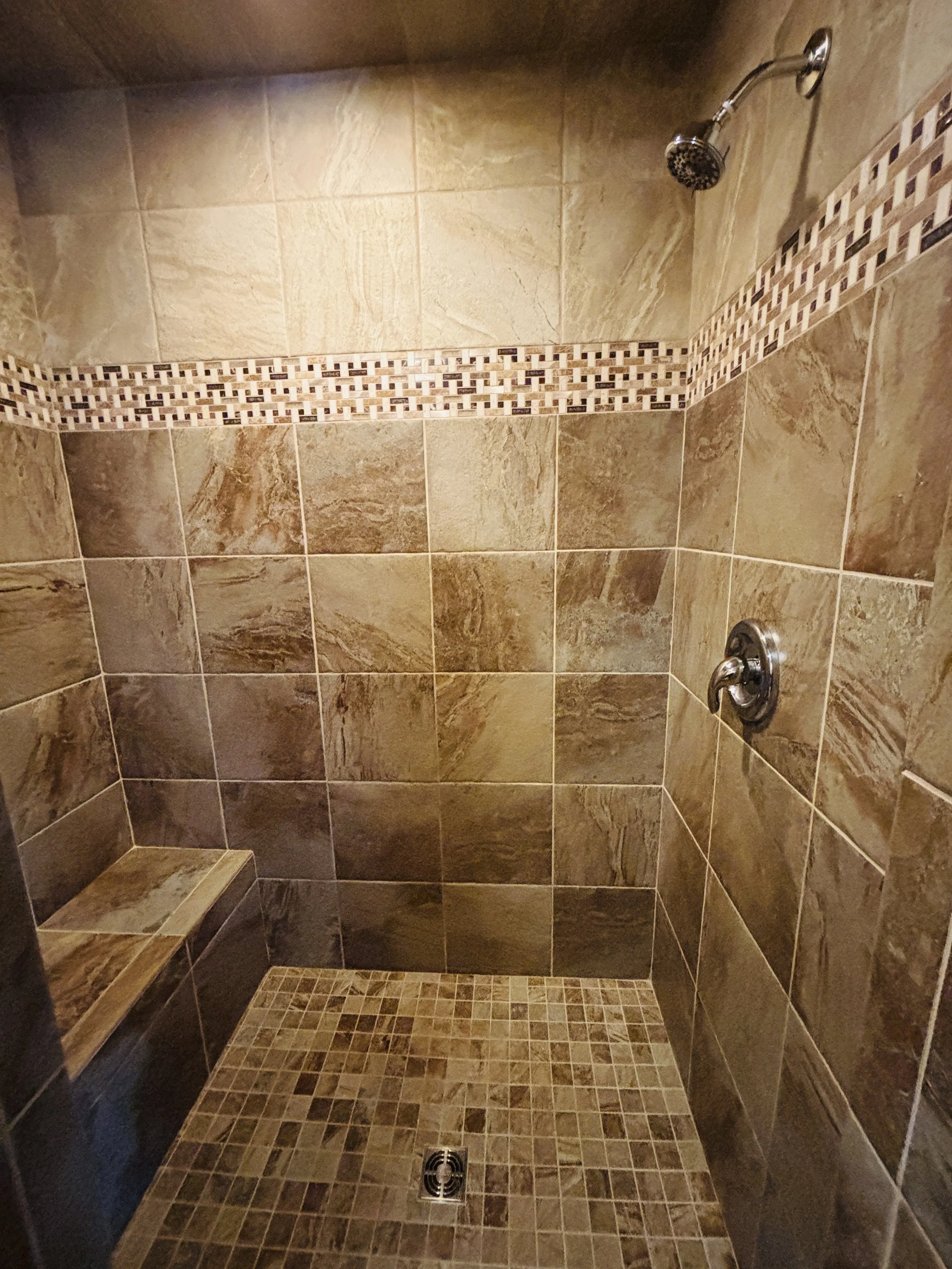 BEDROOM 3 - Second Floor: King Master Suite Bathroom / Walk-In Shower