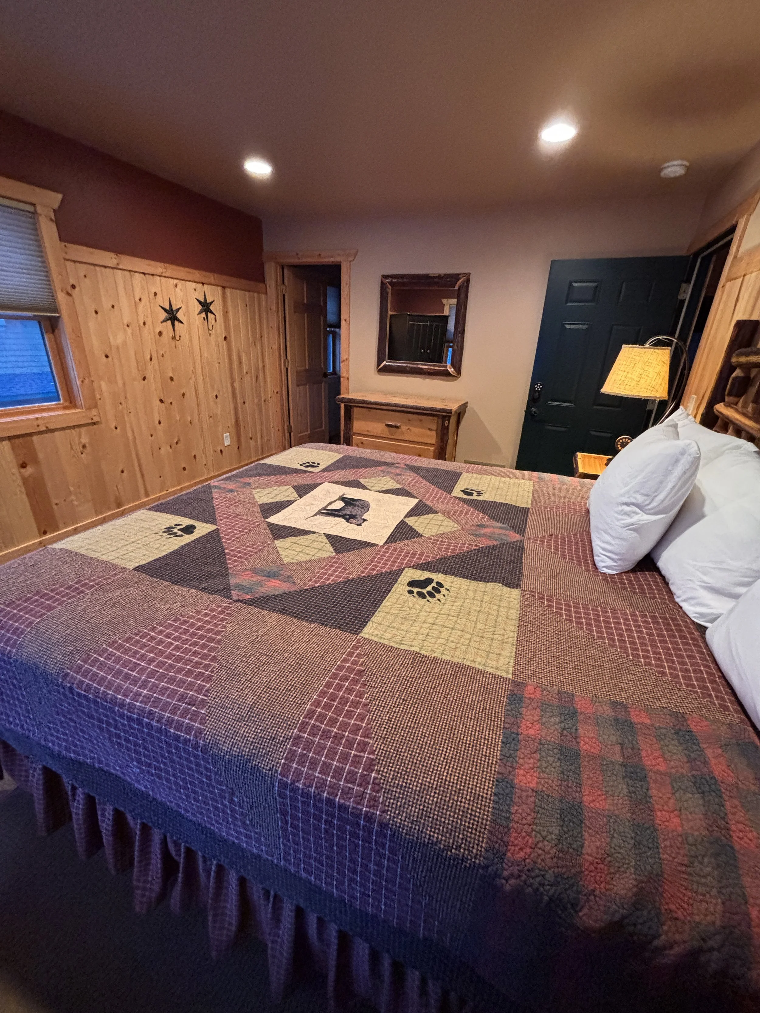 BEDROOM 2 - Second Floor: King Suite