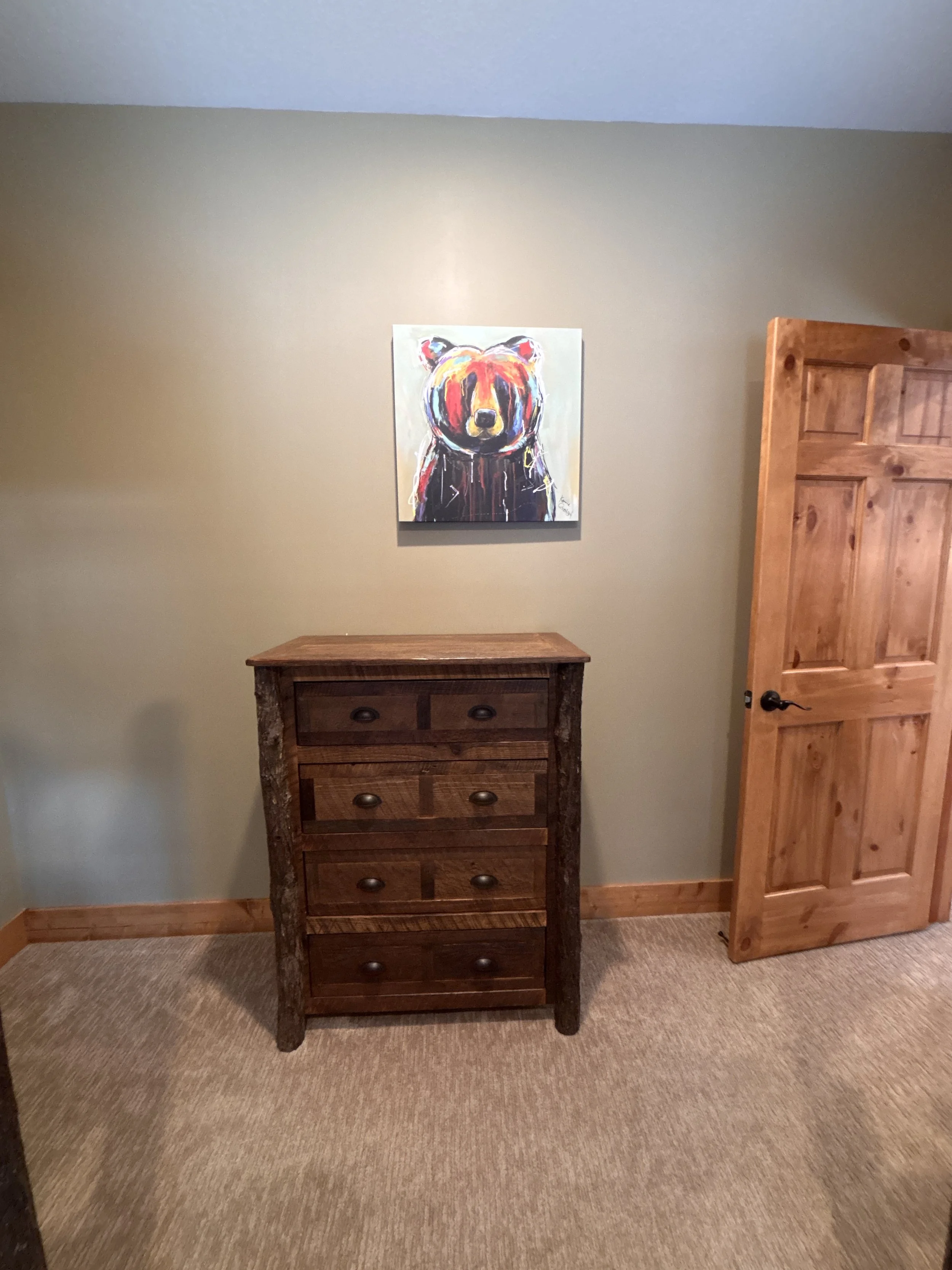 BEDROOM 2 - Second Floor: (2) Twin over Twin Bunkbeds / Dresser