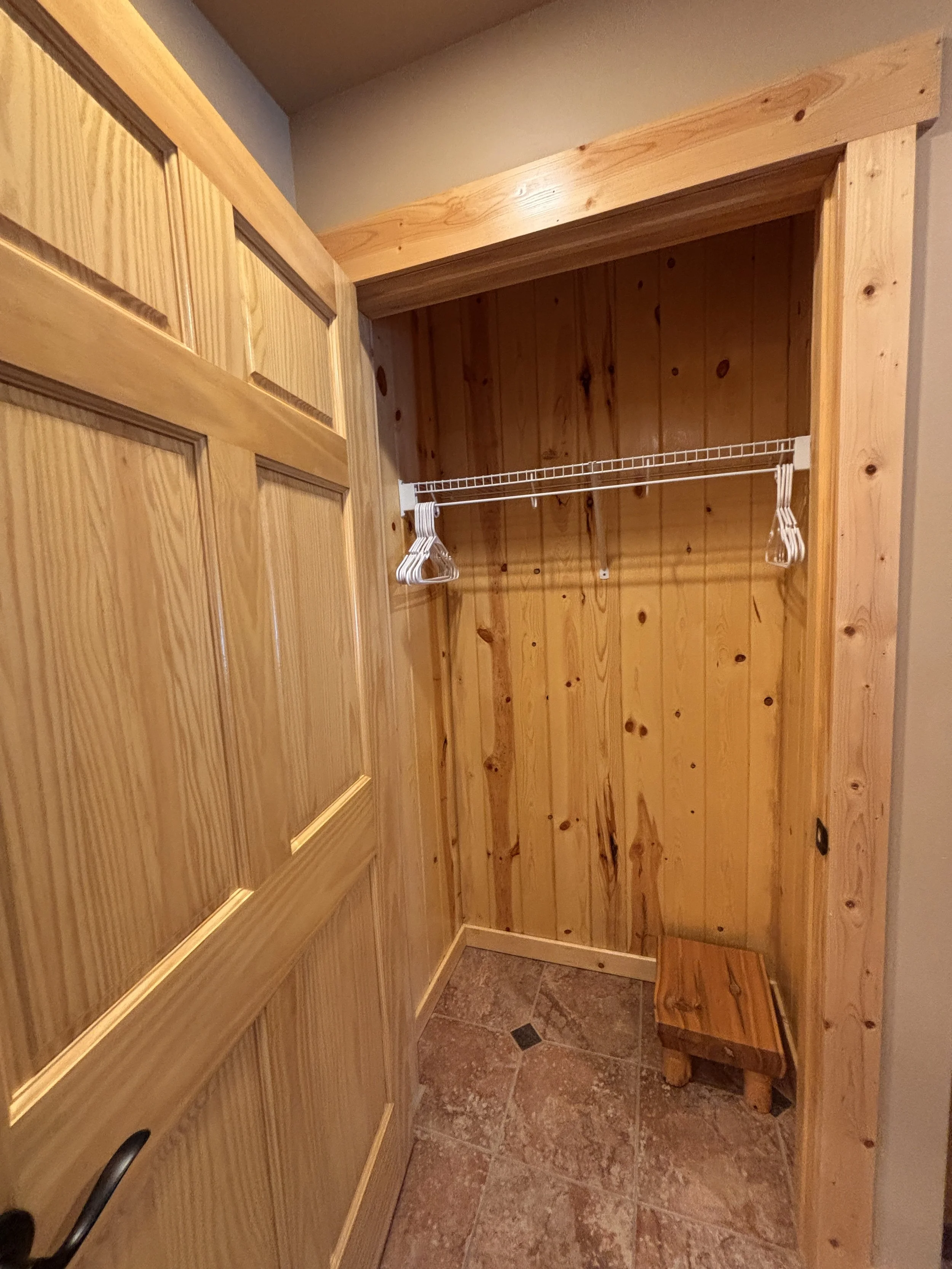 BEDROOM 3 - Second Floor King Master Suite / Closet