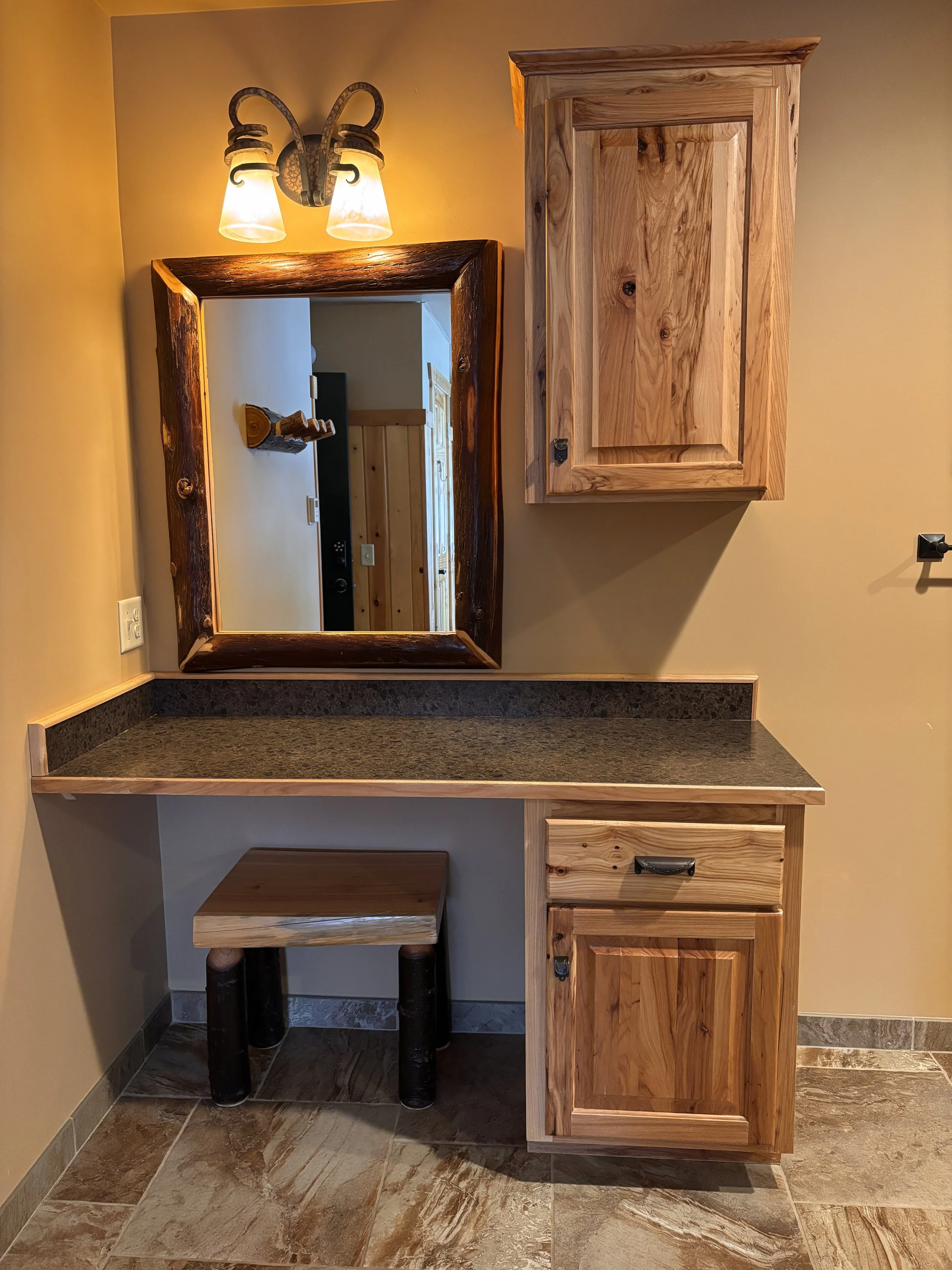 BEDROOM 3 - Second Floor: King Master Suite / Vanity 