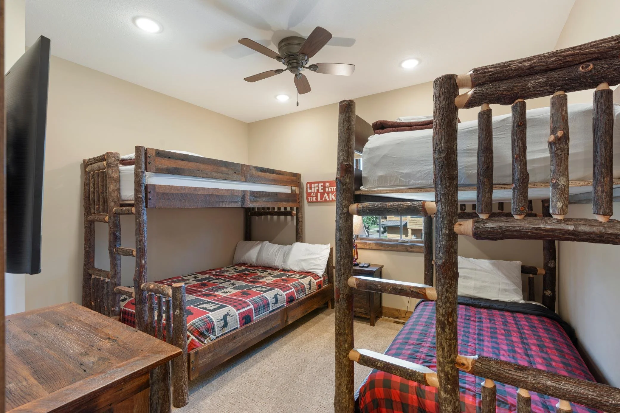 BEDROOM 3 -Second Floor: Bunk Room - Twin over Twin Bunkbed & Twin over Queen Bunkbed