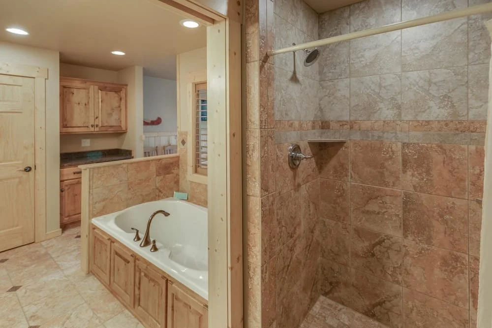 BEDROOM 3 - Second Floor: King Master Suite Jacuzzi / Walk-In Shower