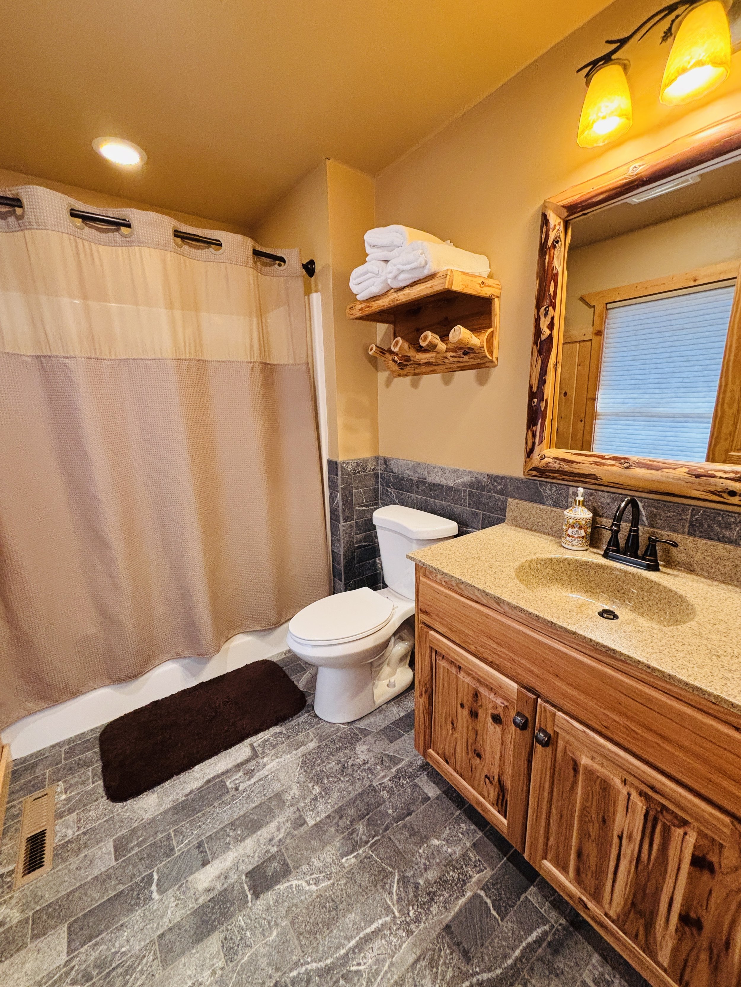 BEDROOM 2 - Second Floor: King Suite Bathroom