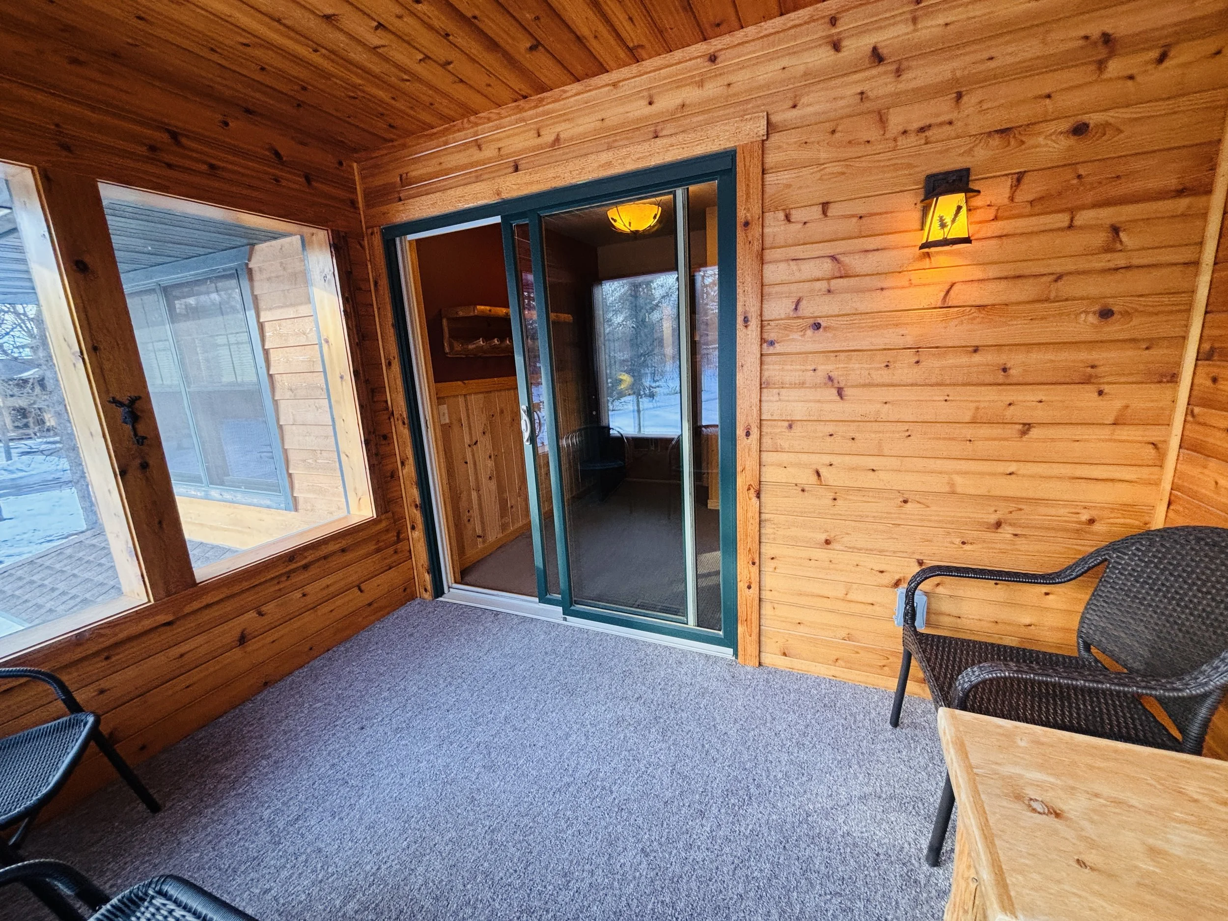 Second Floor: Roadside Screened Porch 