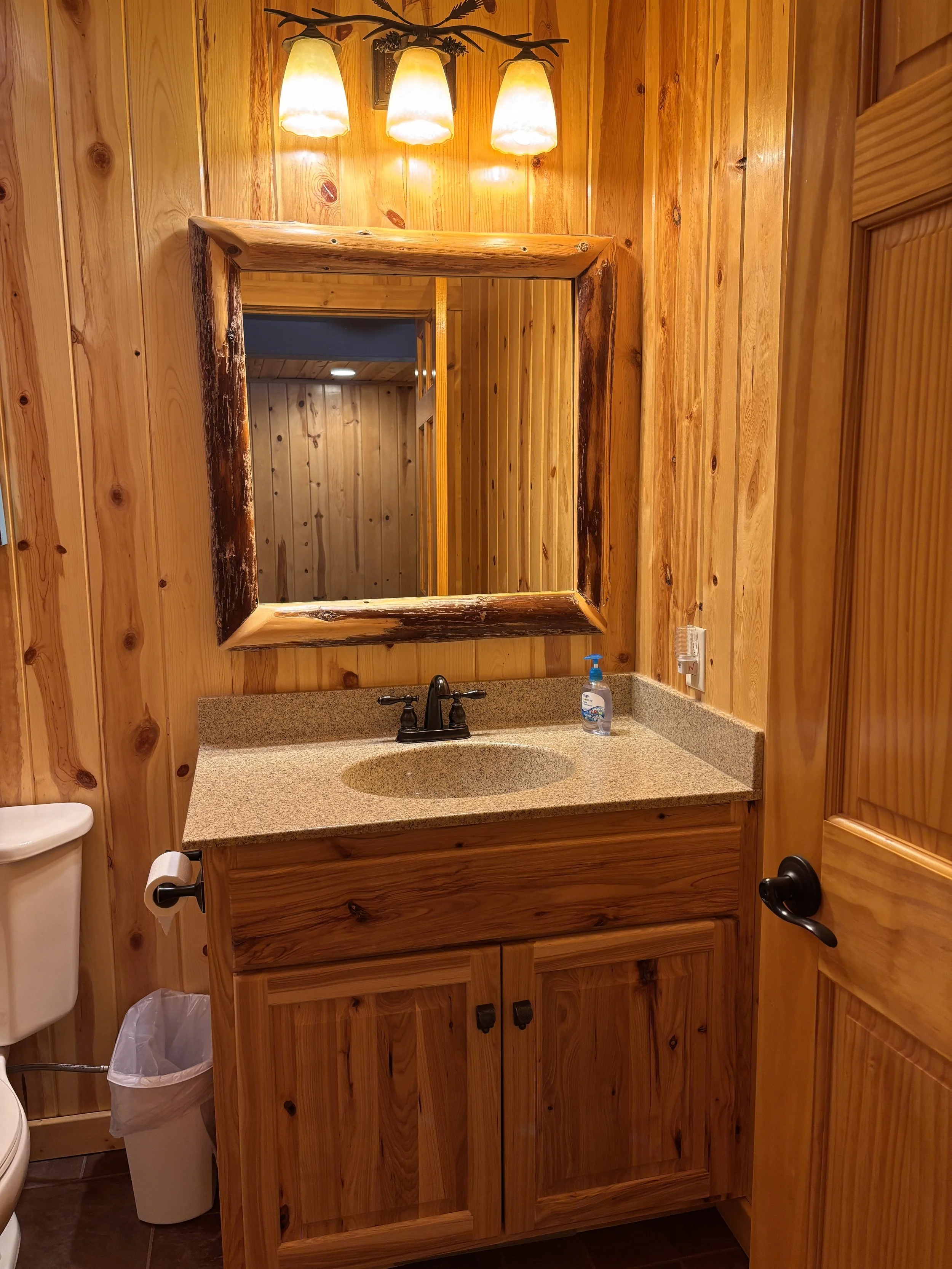 BEDROOM 4 - Third Floor Loft: Bathroom / Shower-Tub Combo (located on second floor)