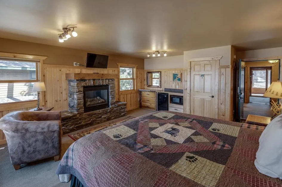 BEDROOM 3 - Second Floor: King Master Suite / Gas Fireplace / Kitchenette
