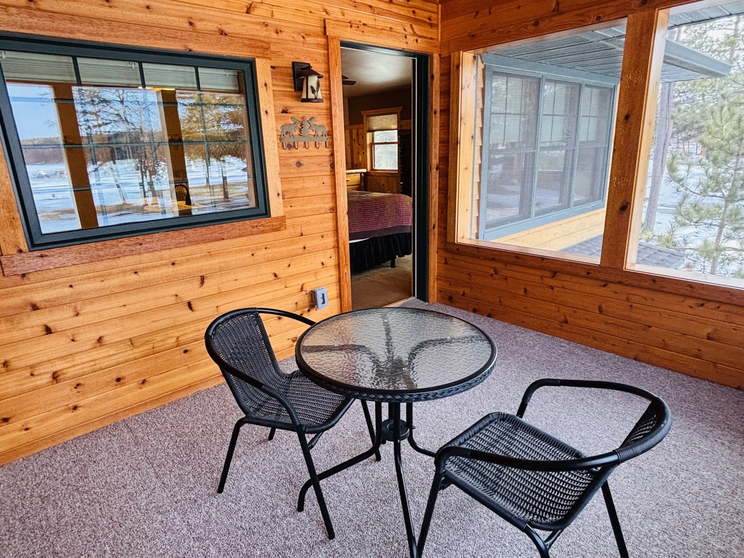 BEDROOM 3 - Second Floor: King Master Suite / Screened Porch