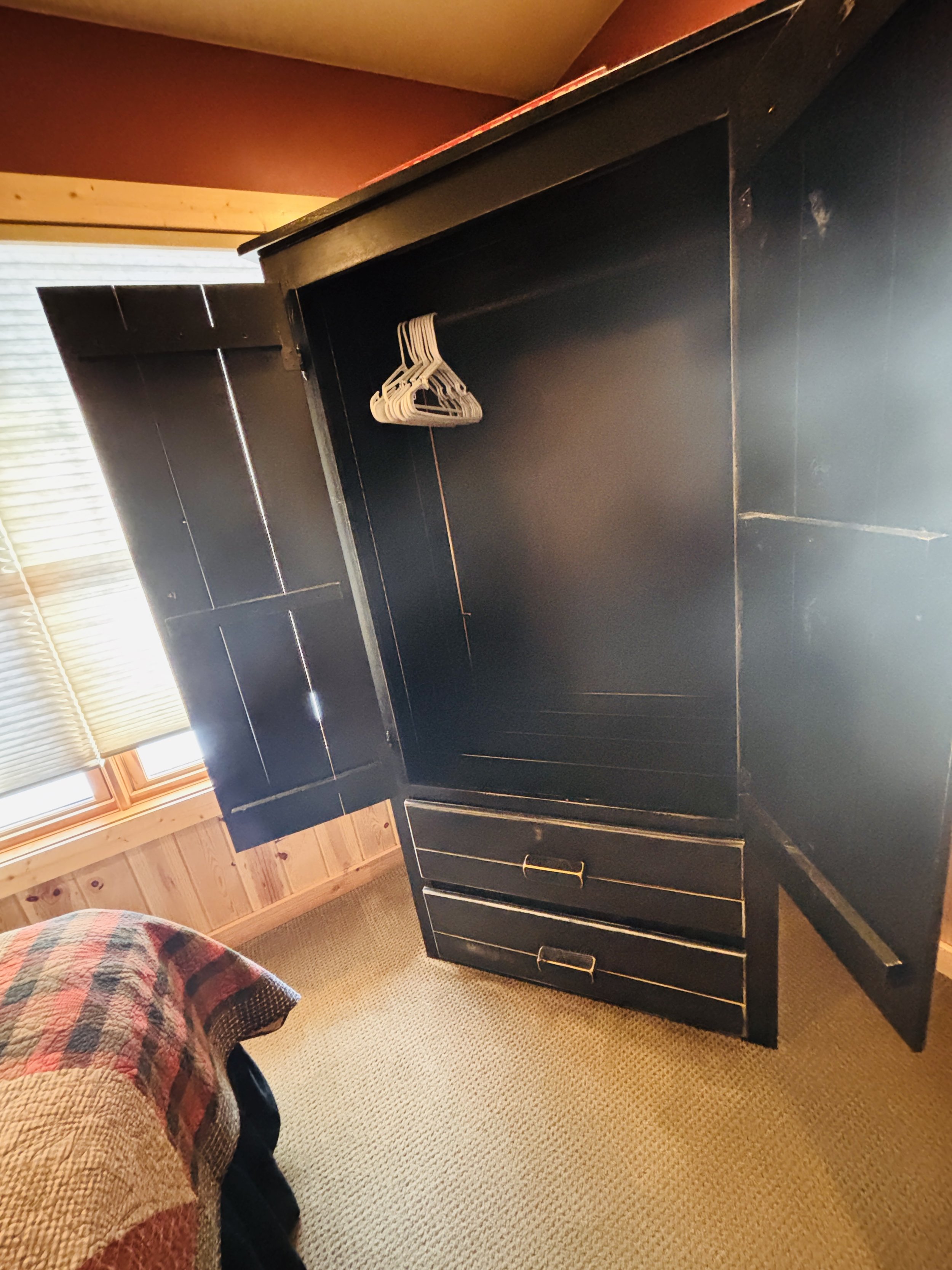 BEDROOM 2 - Second Floor: King Suite / Armoire