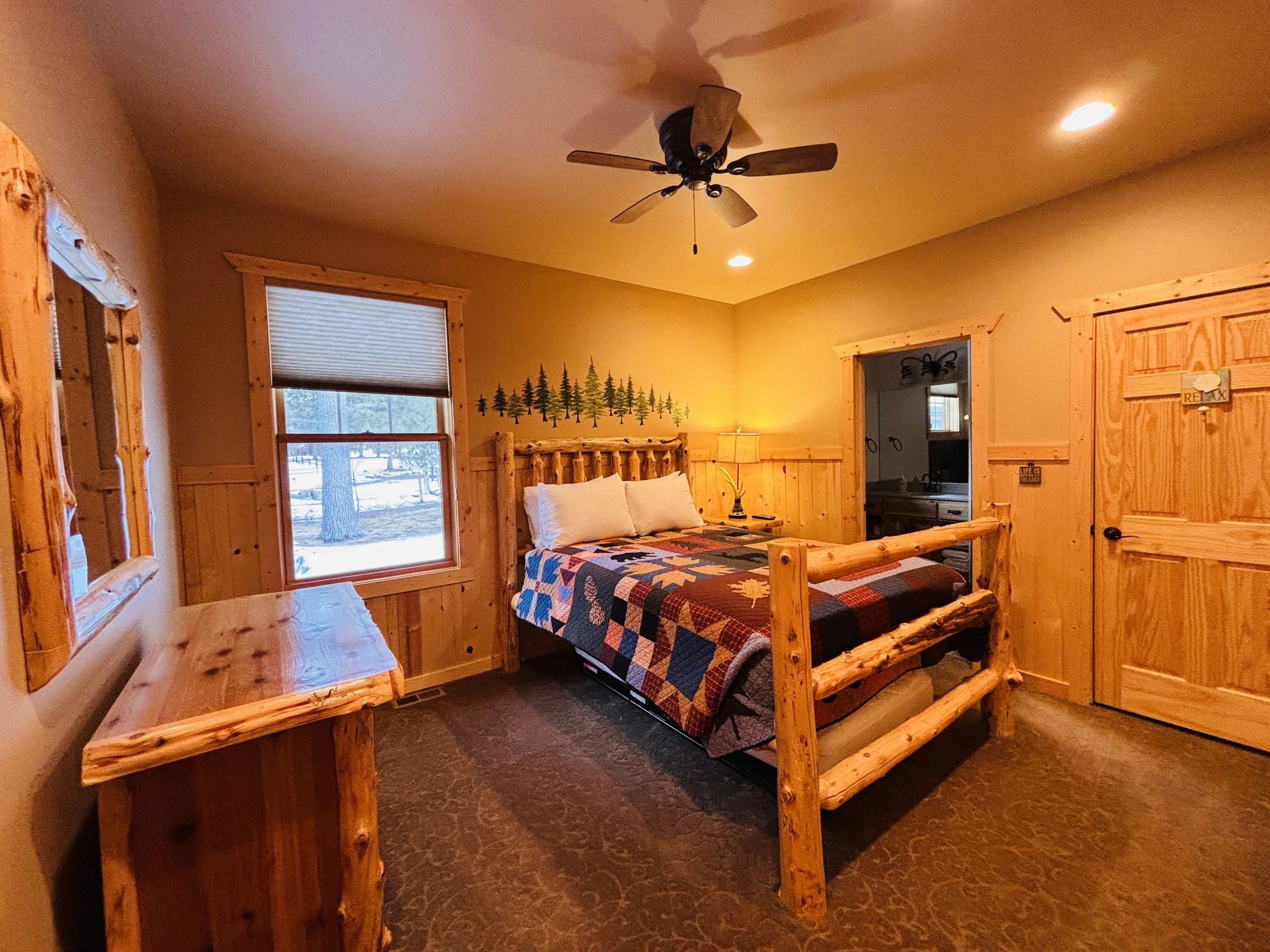 BEDROOM 1 - Main Floor: Queen Suite