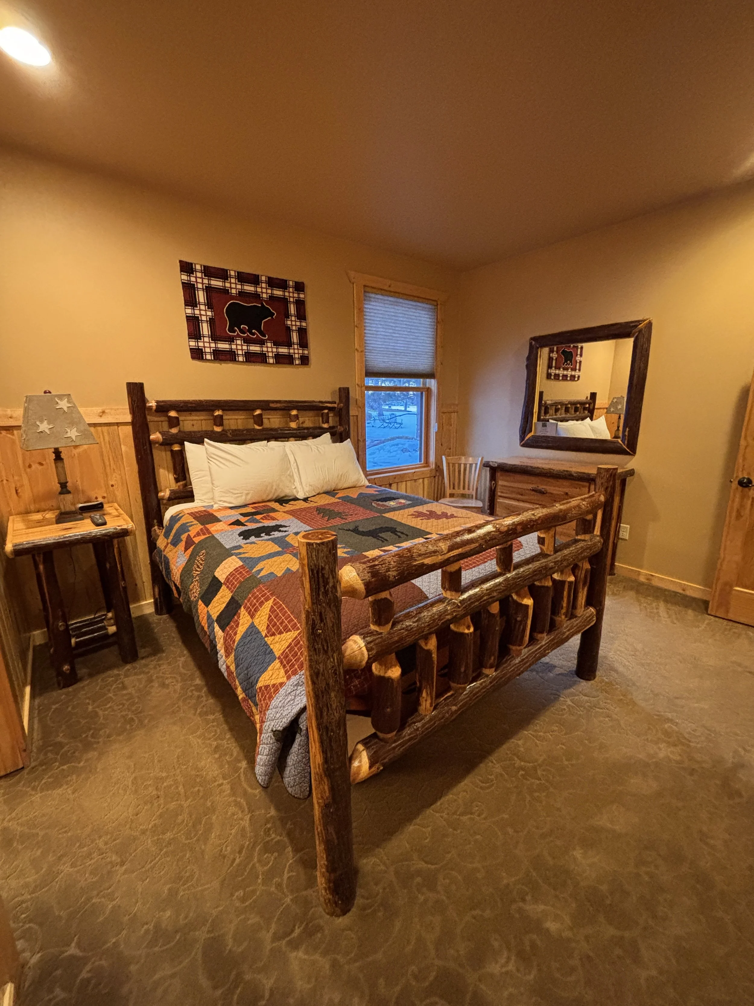 BEDROOM 1 - Main Floor: Queen Suite