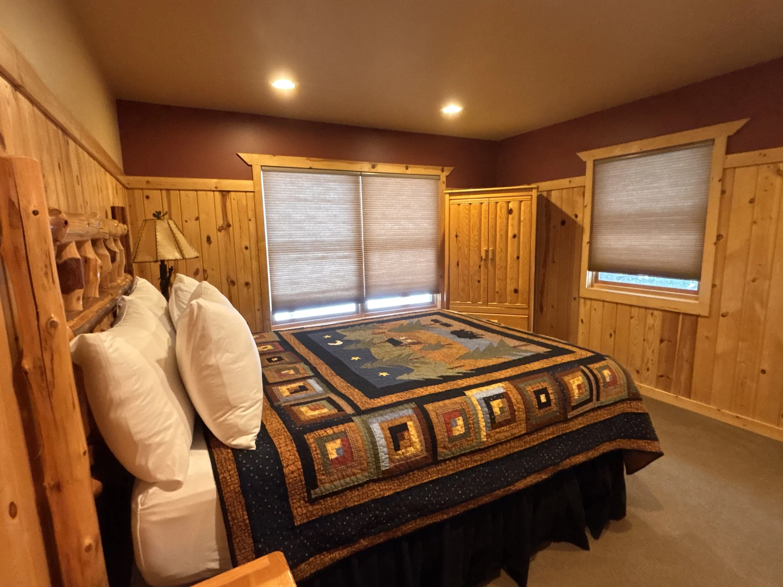 BEDROOM 2 - Second Floor: King Suite