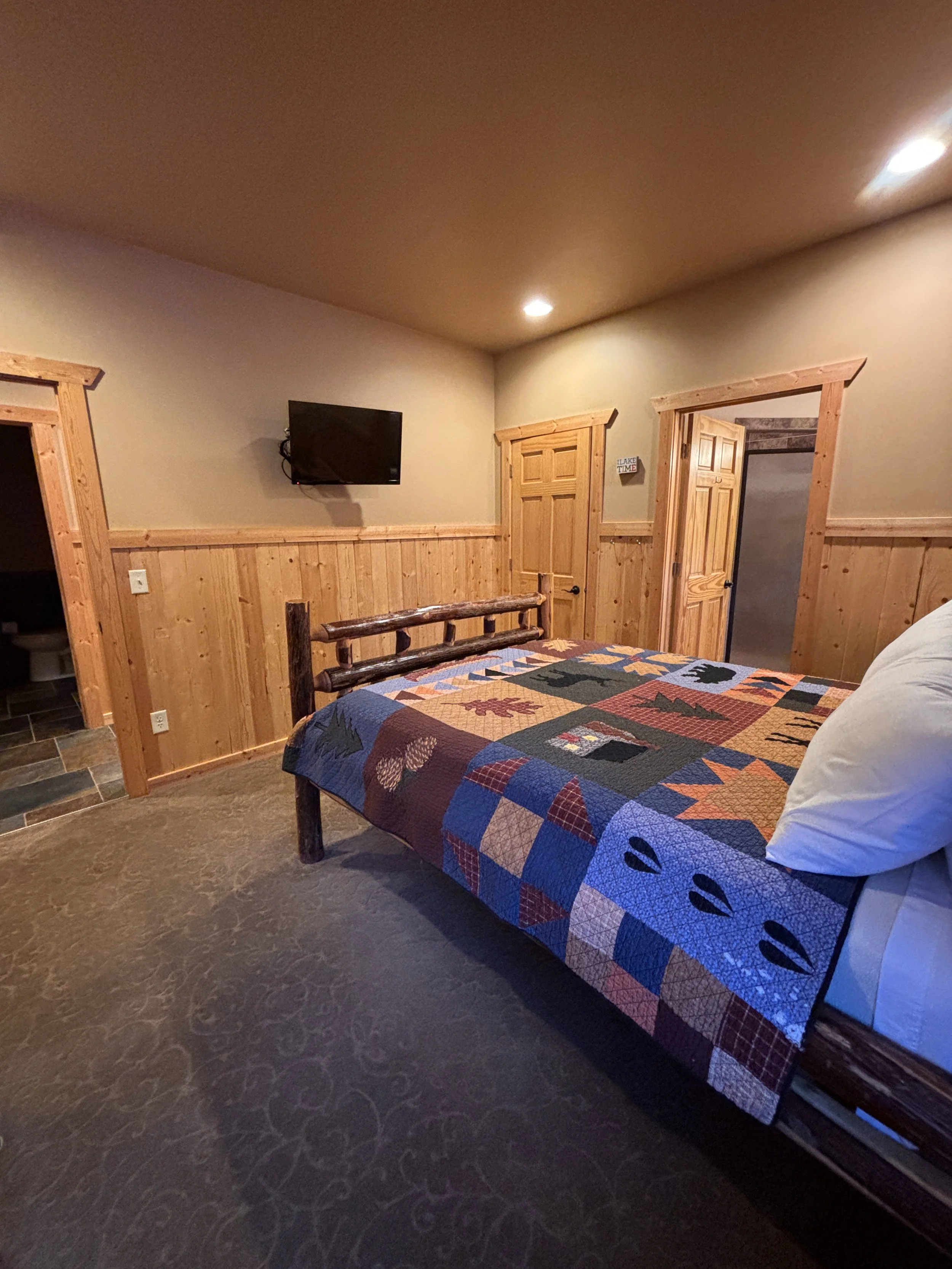 BEDROOM 1 - Main Floor: Queen Suite