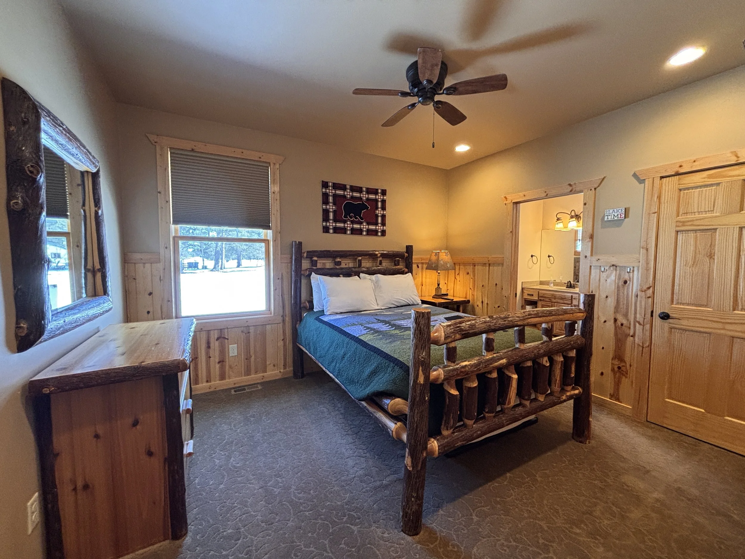 BEDROOM 1 - Main Floor: Queen Suite