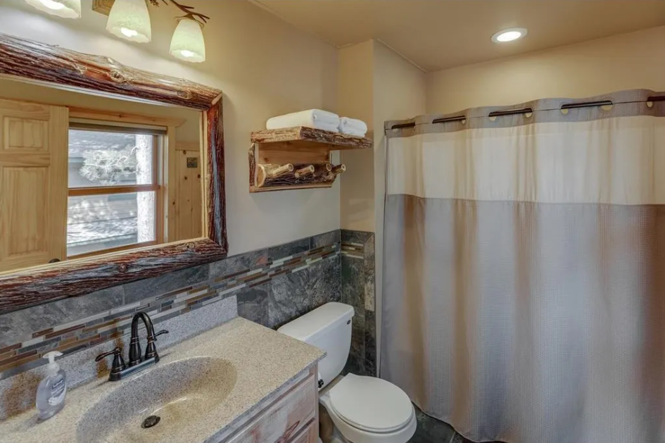 BEDROOM 2 - Second Floor: King Suite Bathroom / Shower-Tub Combo