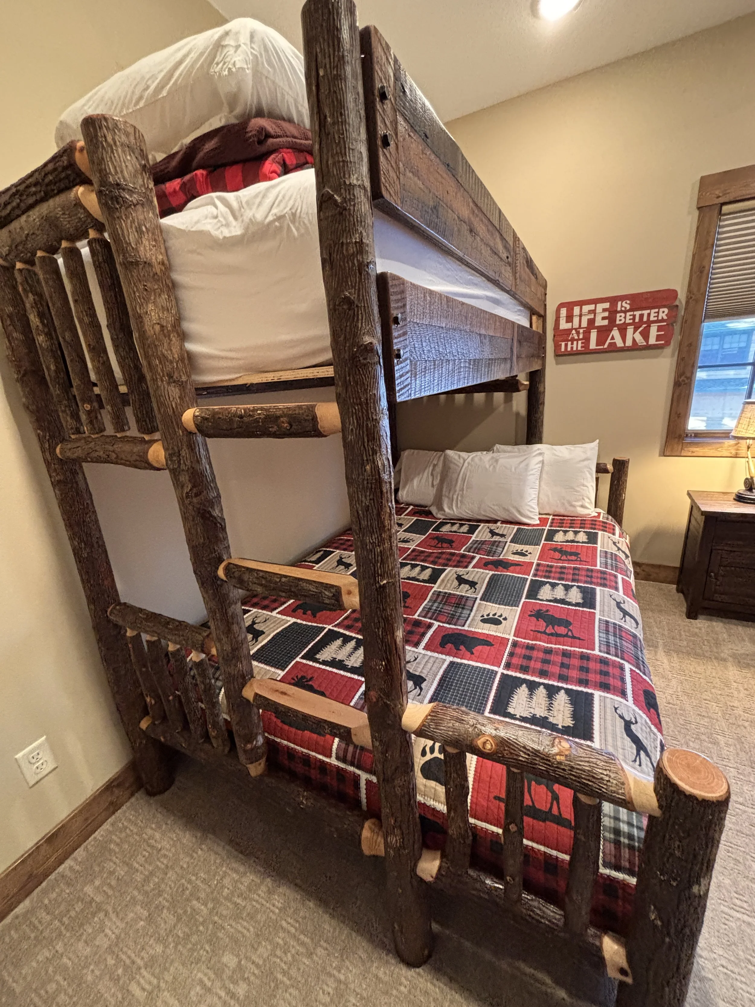 BEDROOM 3 -Second Floor: Bunk Room - Twin over Twin Bunkbed & Twin over Queen Bunkbed