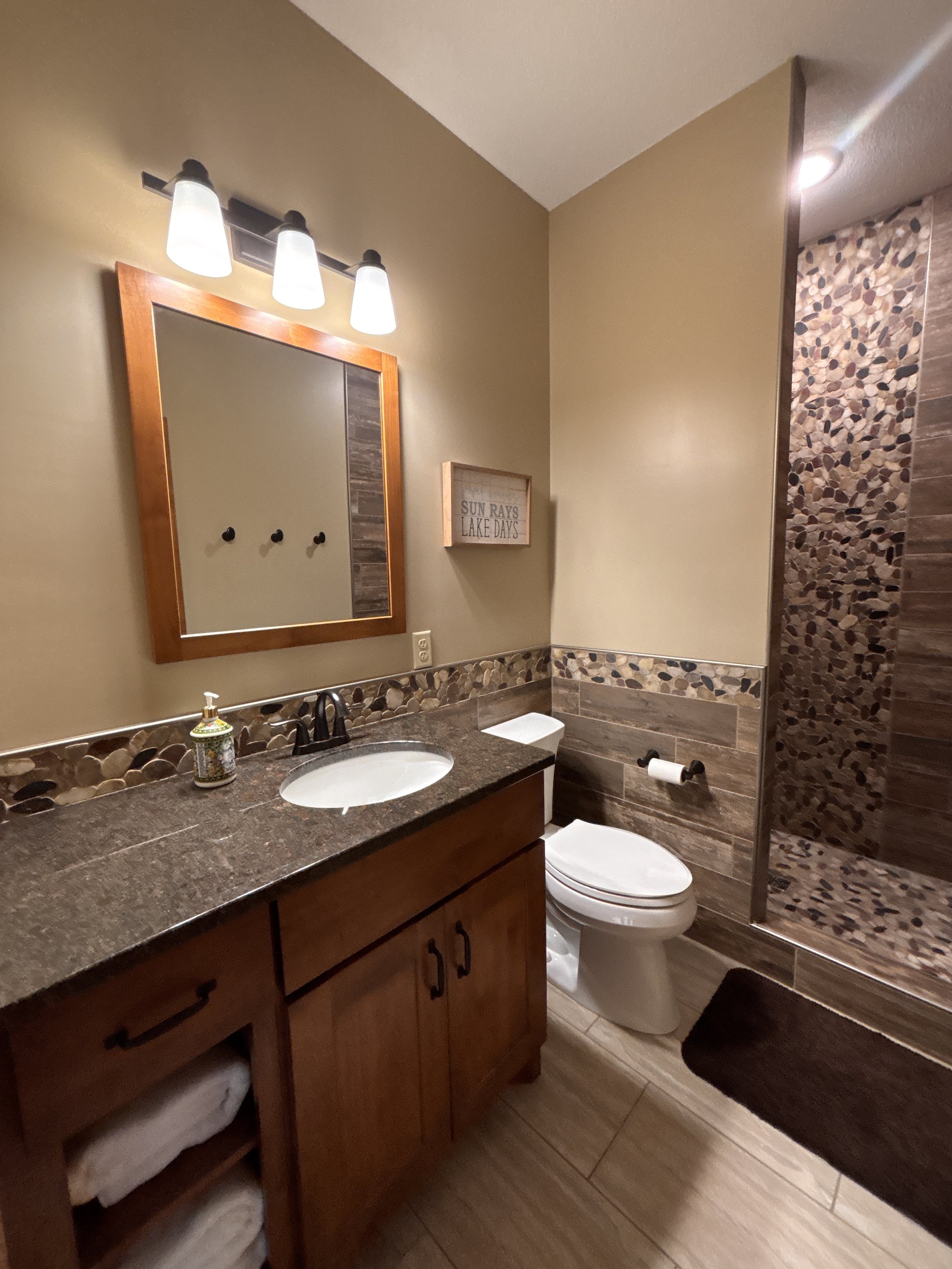 BEDROOM 4 - Second Floor: King Suite Bathroom