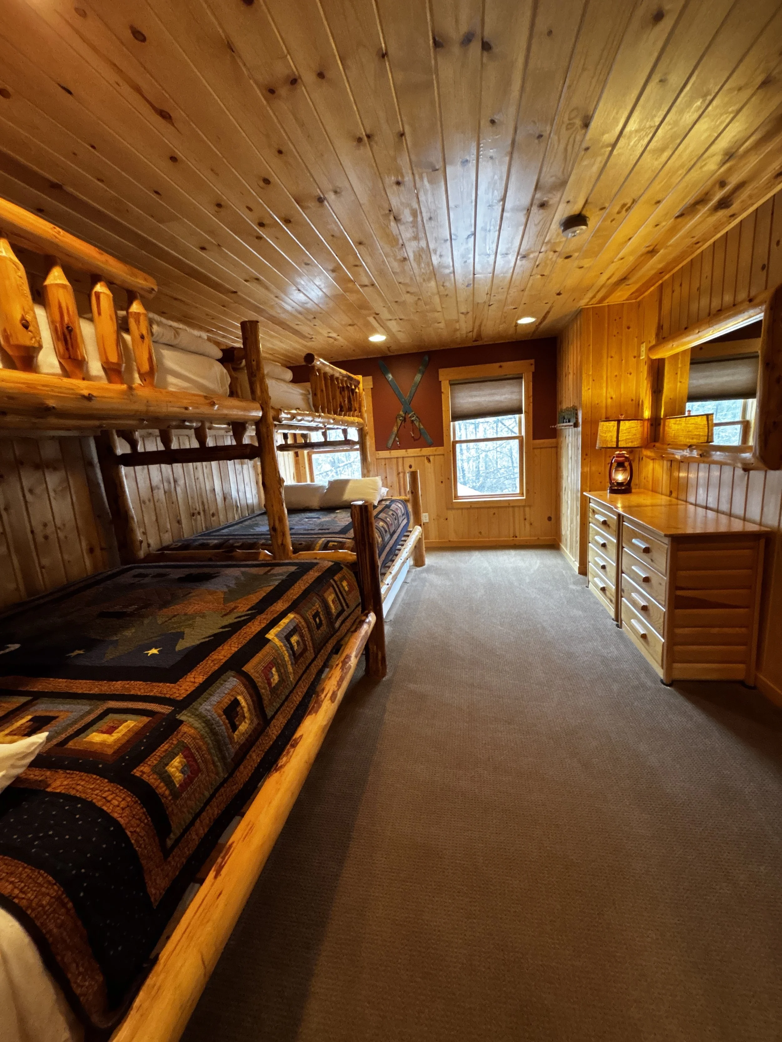 Second Floor: Bedroom 2 - Bunk Room