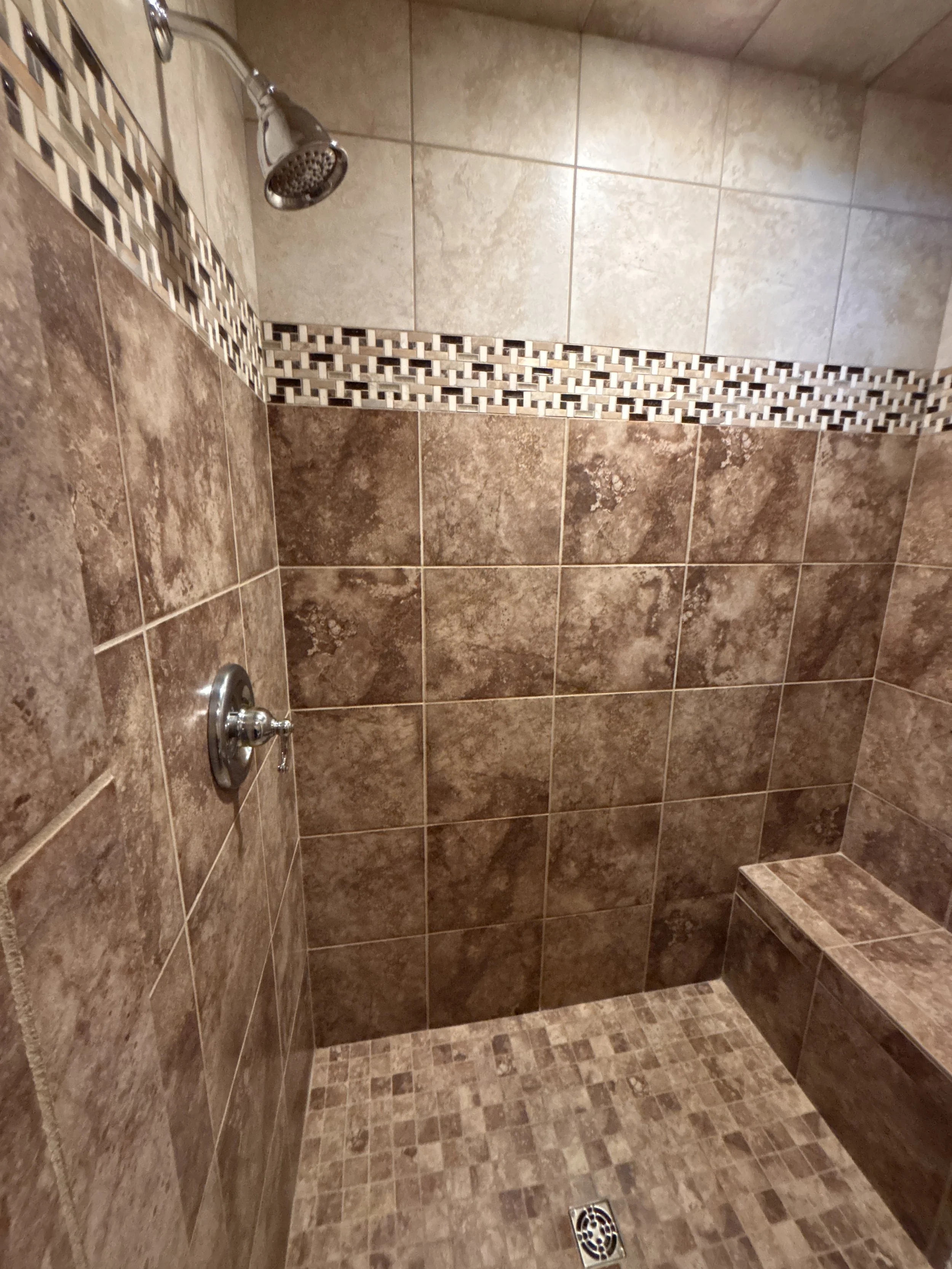 BEDROOM 3 - Second Floor: King Master Suite Bathroom / Walk-In Shower