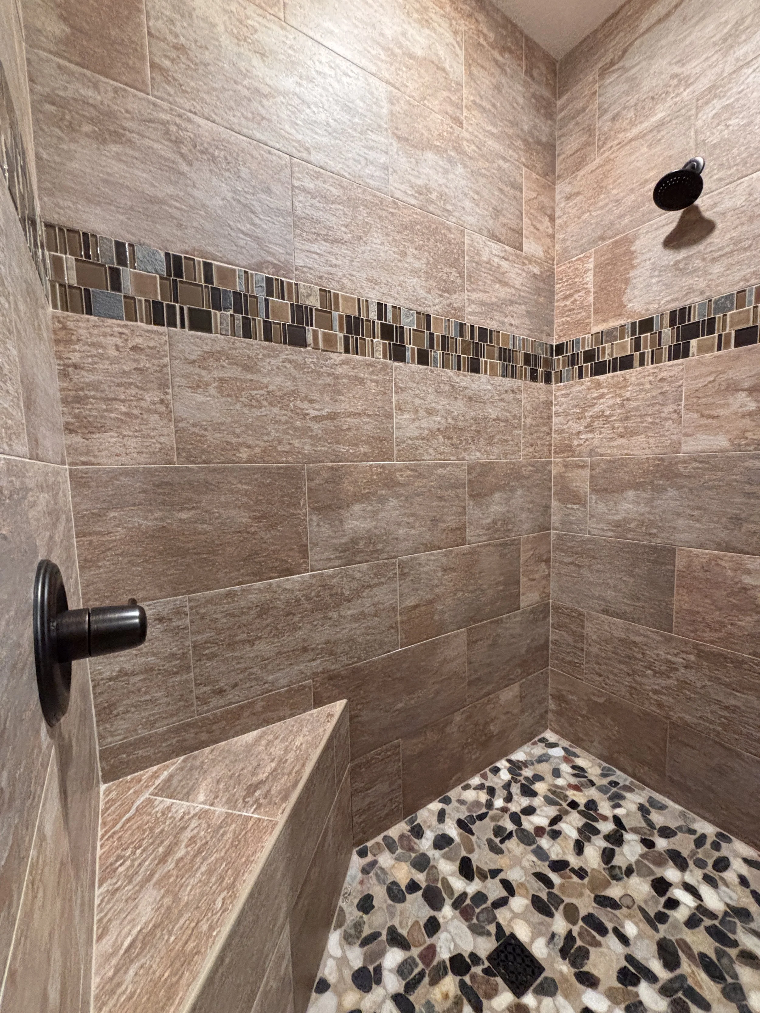 BEDROOM 1 - Main Floor King Master Suite Bathroom / Walk-In Shower