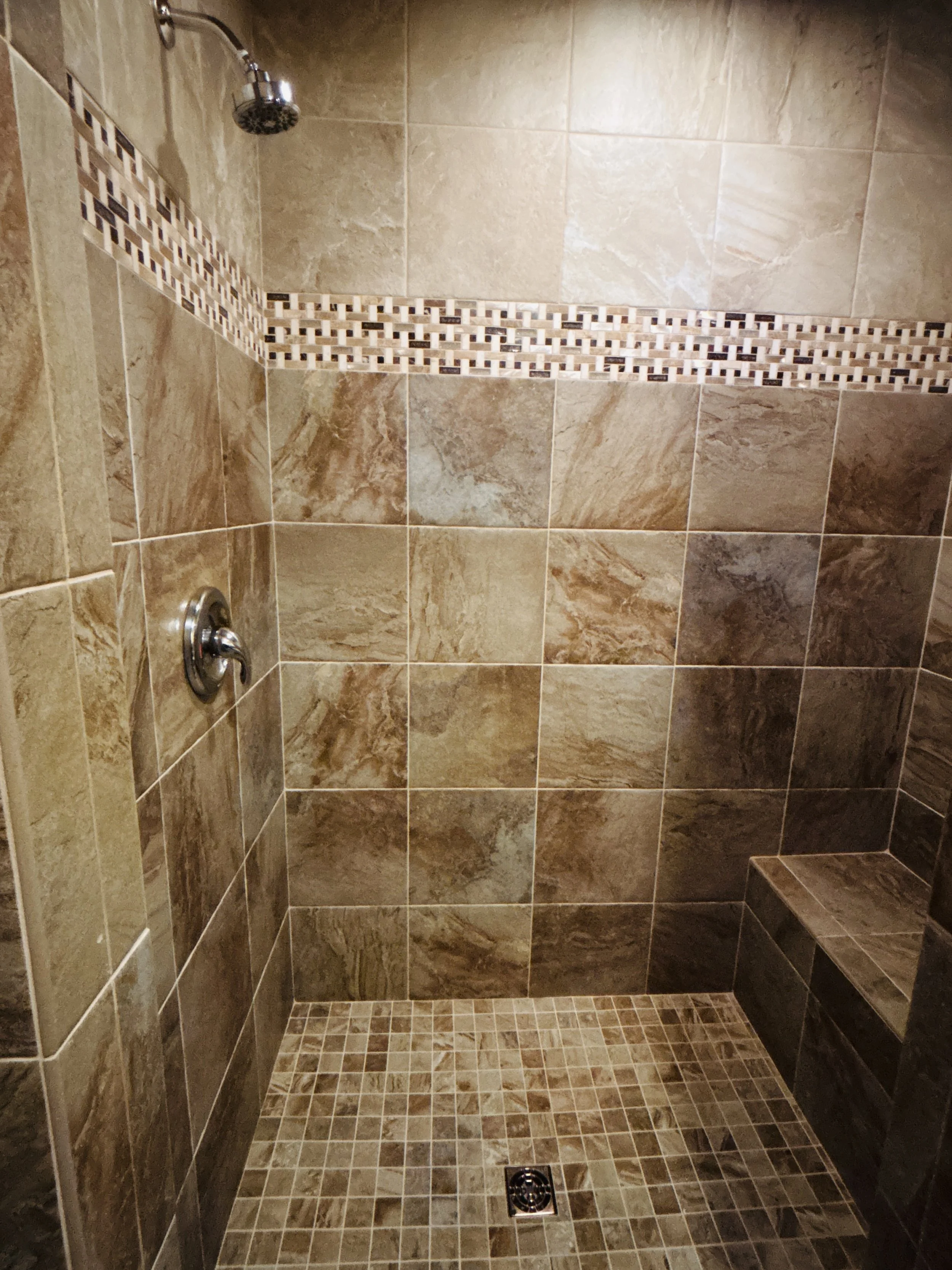 BEDROOM 3 - Second Floor: King Master Suite Bathroom / Walk-In Shower