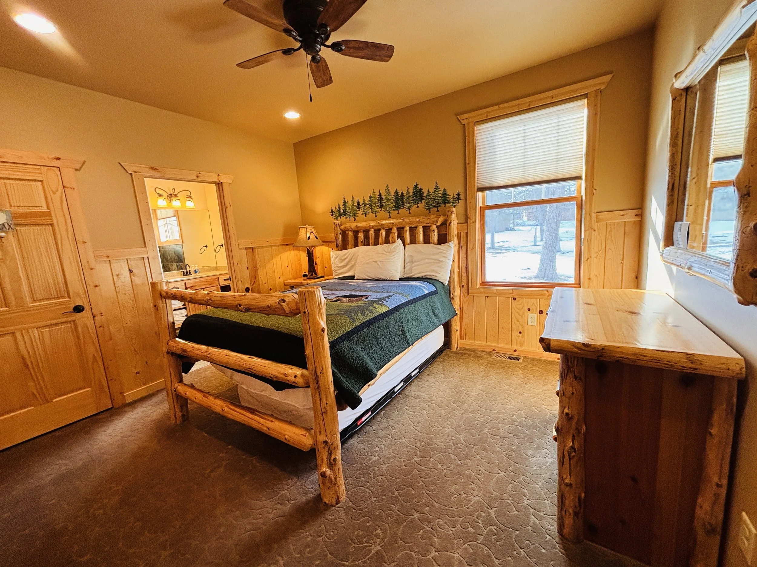 BEDROOM 1 - Main Floor: Queen Suite