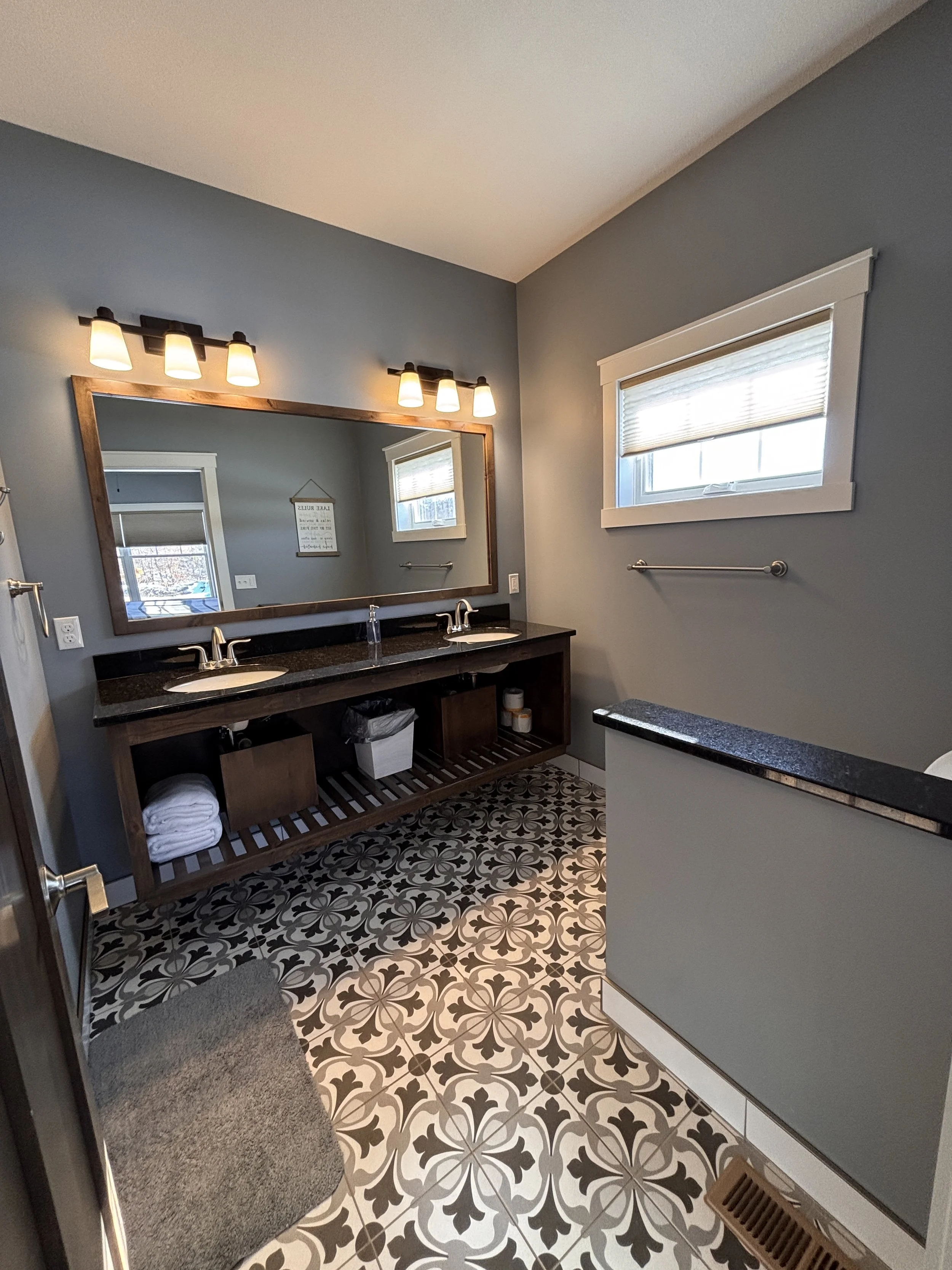 BEDROOM 2 - Main Floor: King Suite Bathroom Vanity