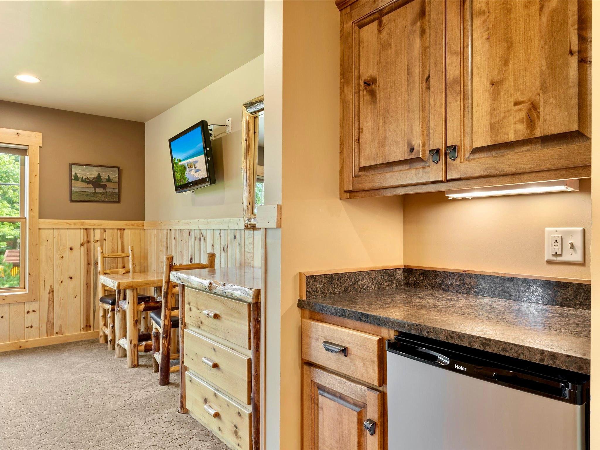 BEDROOM 3 - Second Floor: King Master Suite / Kitchenette w/ mini fridge & microwave