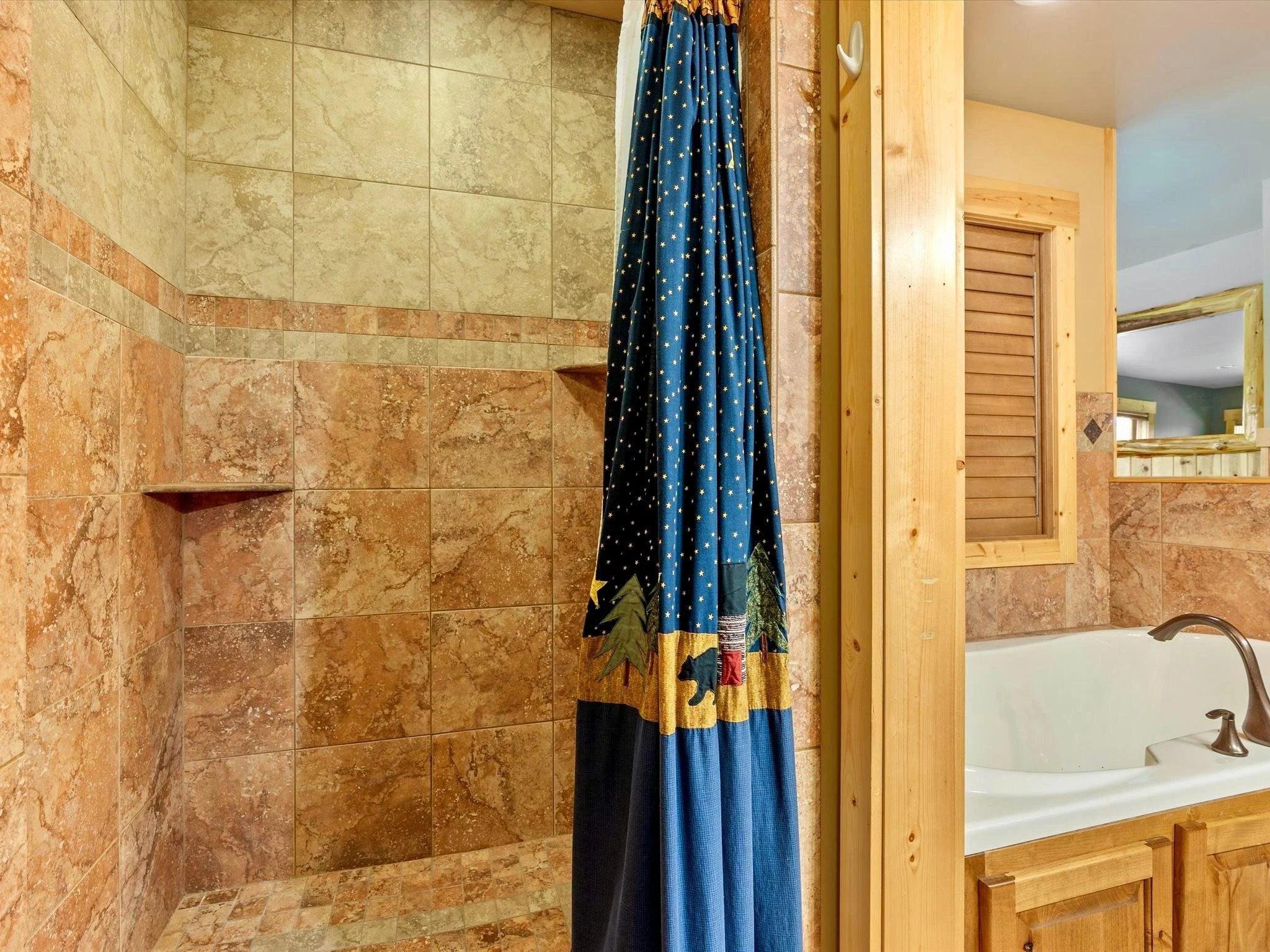 BEDROOM 3 - Second Floor: King Master Suite / Walk-In Shower / Jacuzzi Tub