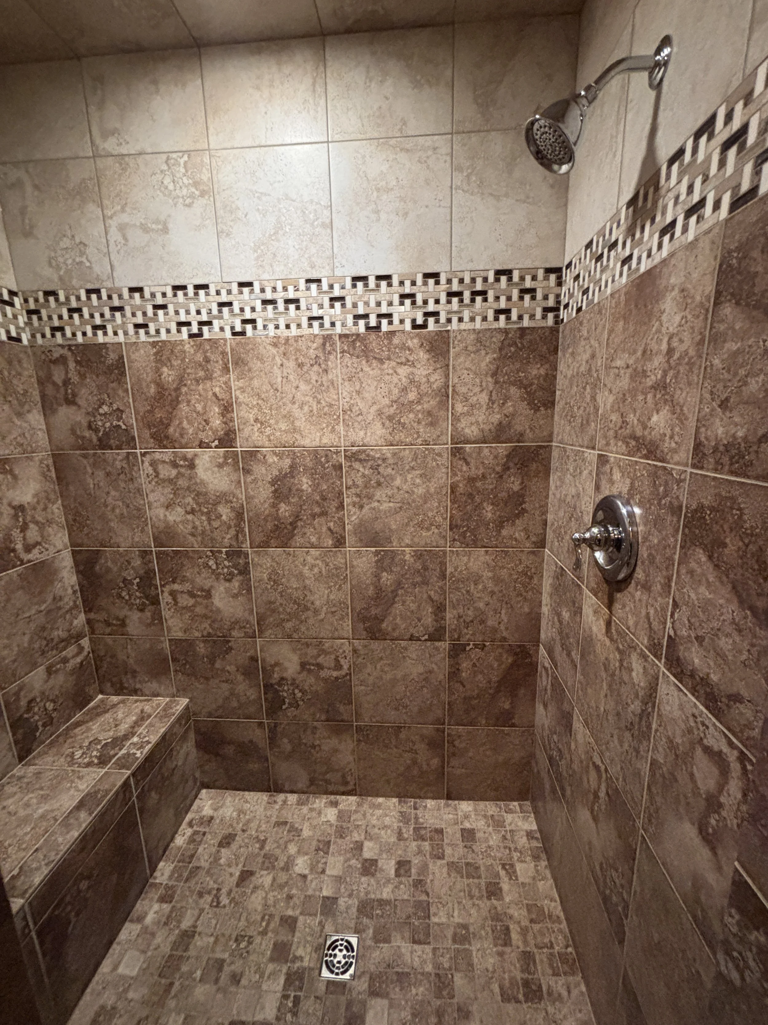 BEDROOM 3 - Second Floor: King Master Suite Bathroom / Walk-In Shower