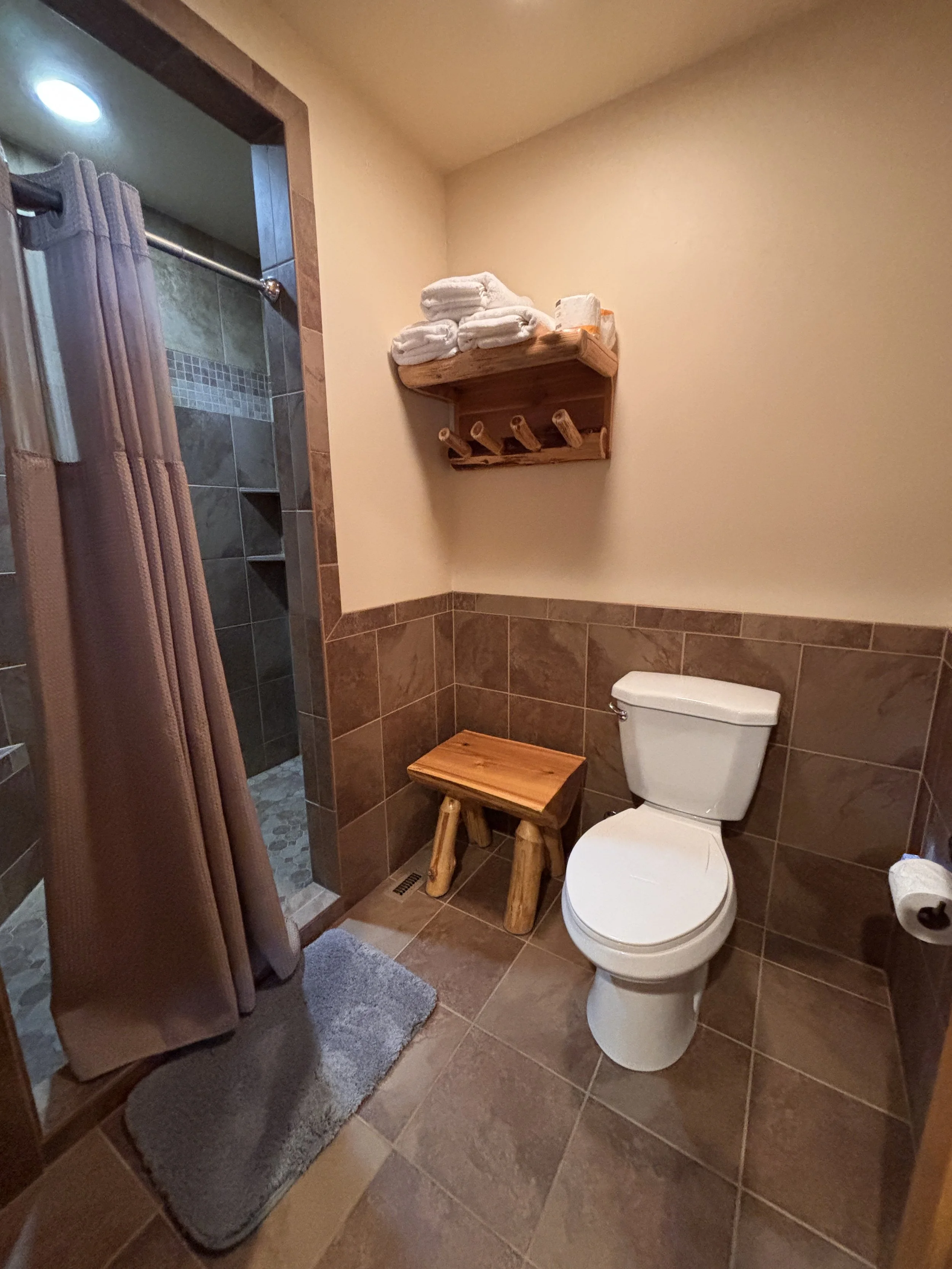 BEDROOM 3 - Second Floor: King Master Suite / Walk-In Shower