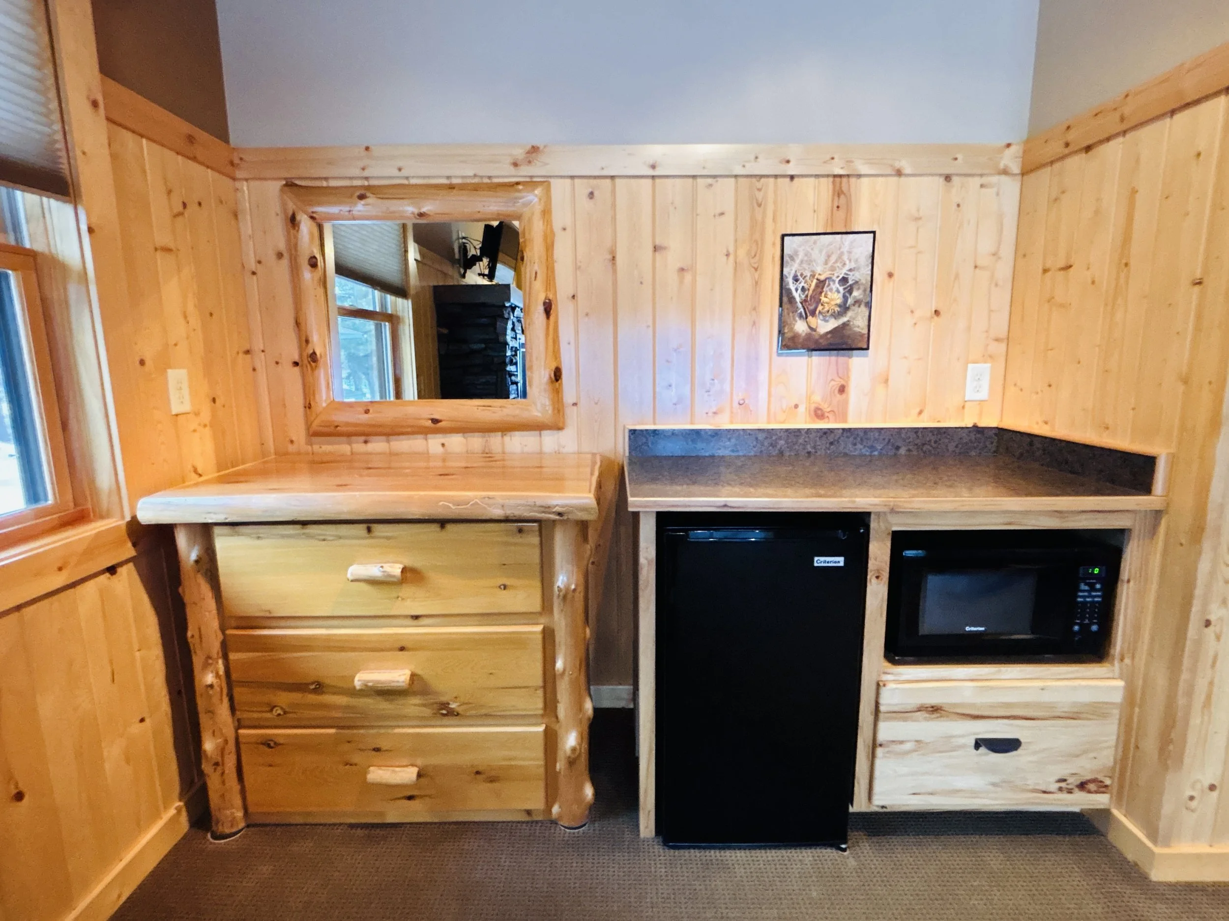 BEDROOM 3 - Second Floor: King Master Suite / Kitchenette with mini fridge and microwave