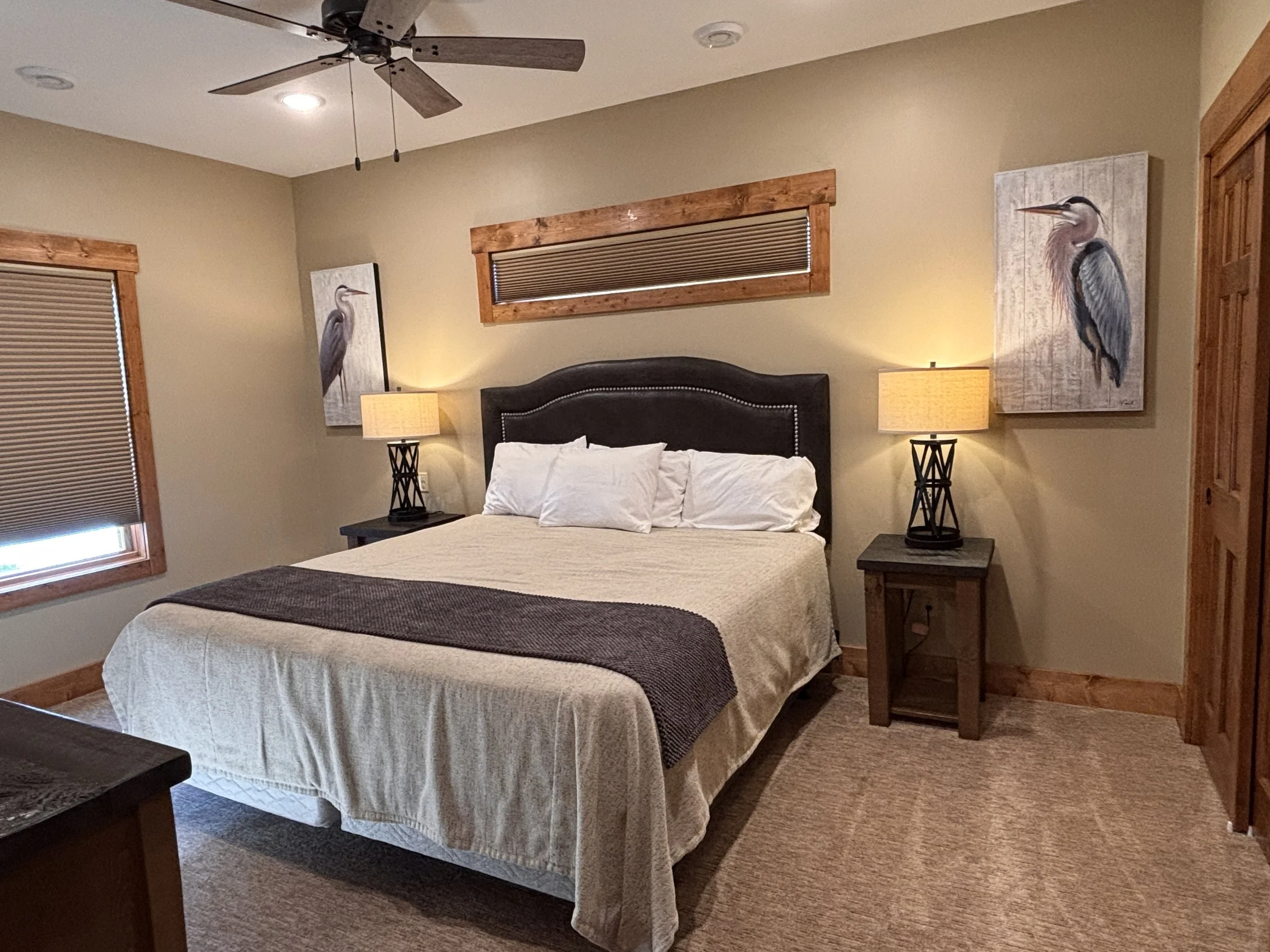 BEDROOM 1 - Main Floor: King Master Suite