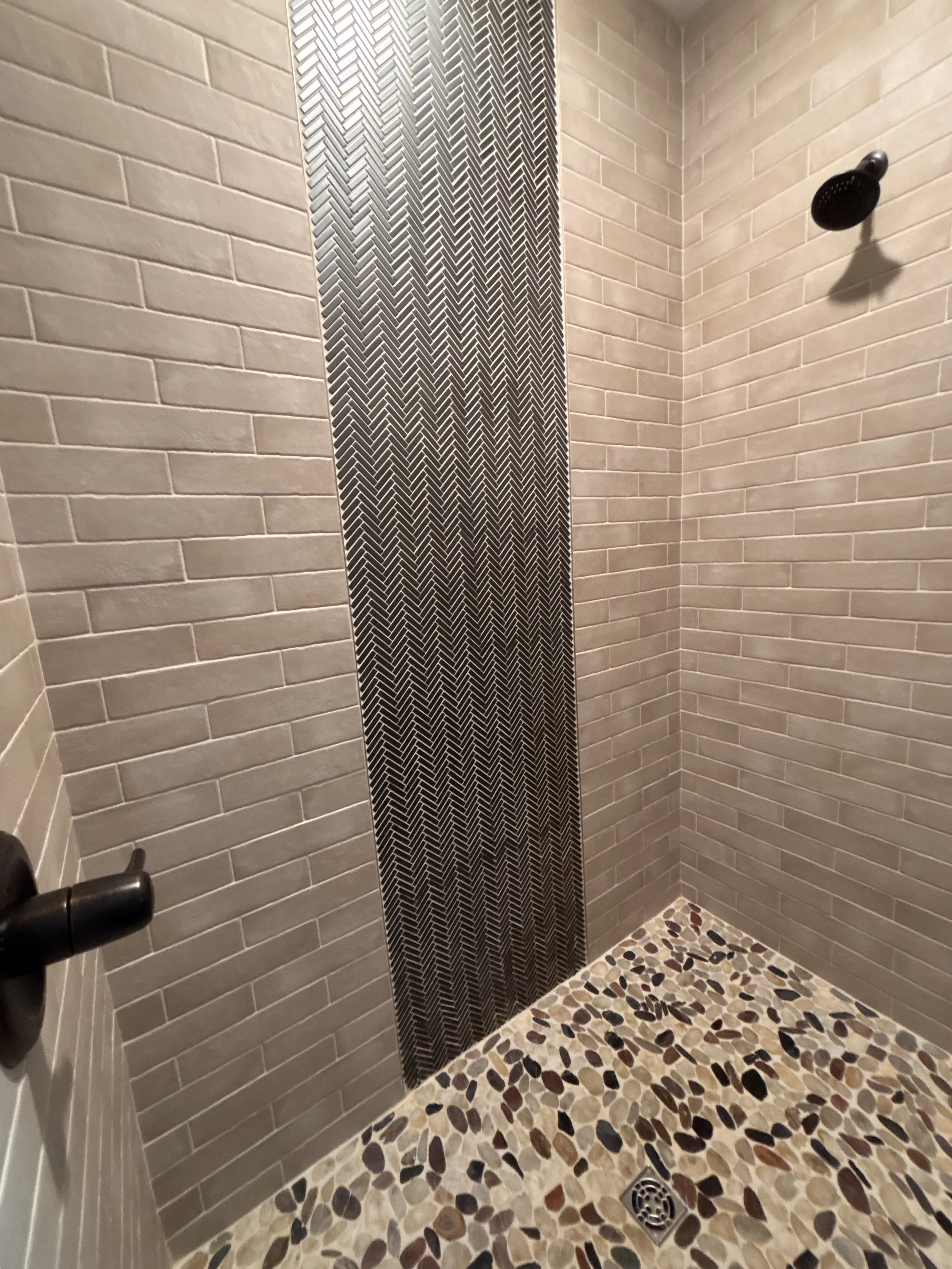 BEDROOM 1 - Main Floor: King Master Suite Walk-In Shower