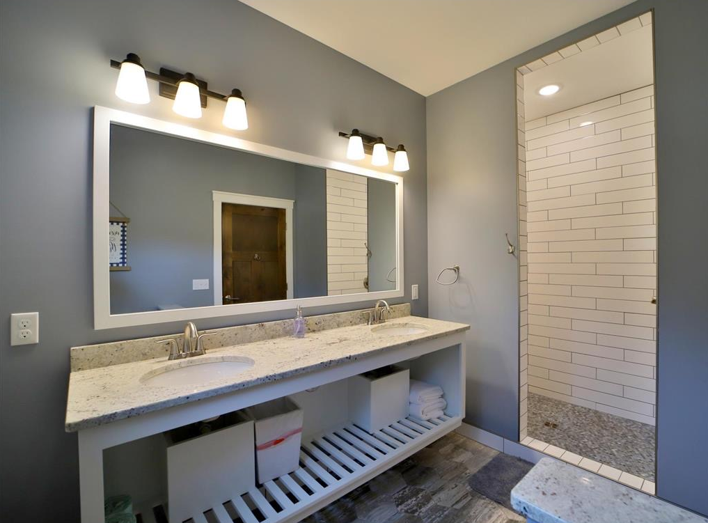 BEDROOM 1 - Main Floor: King Suite Bathroom