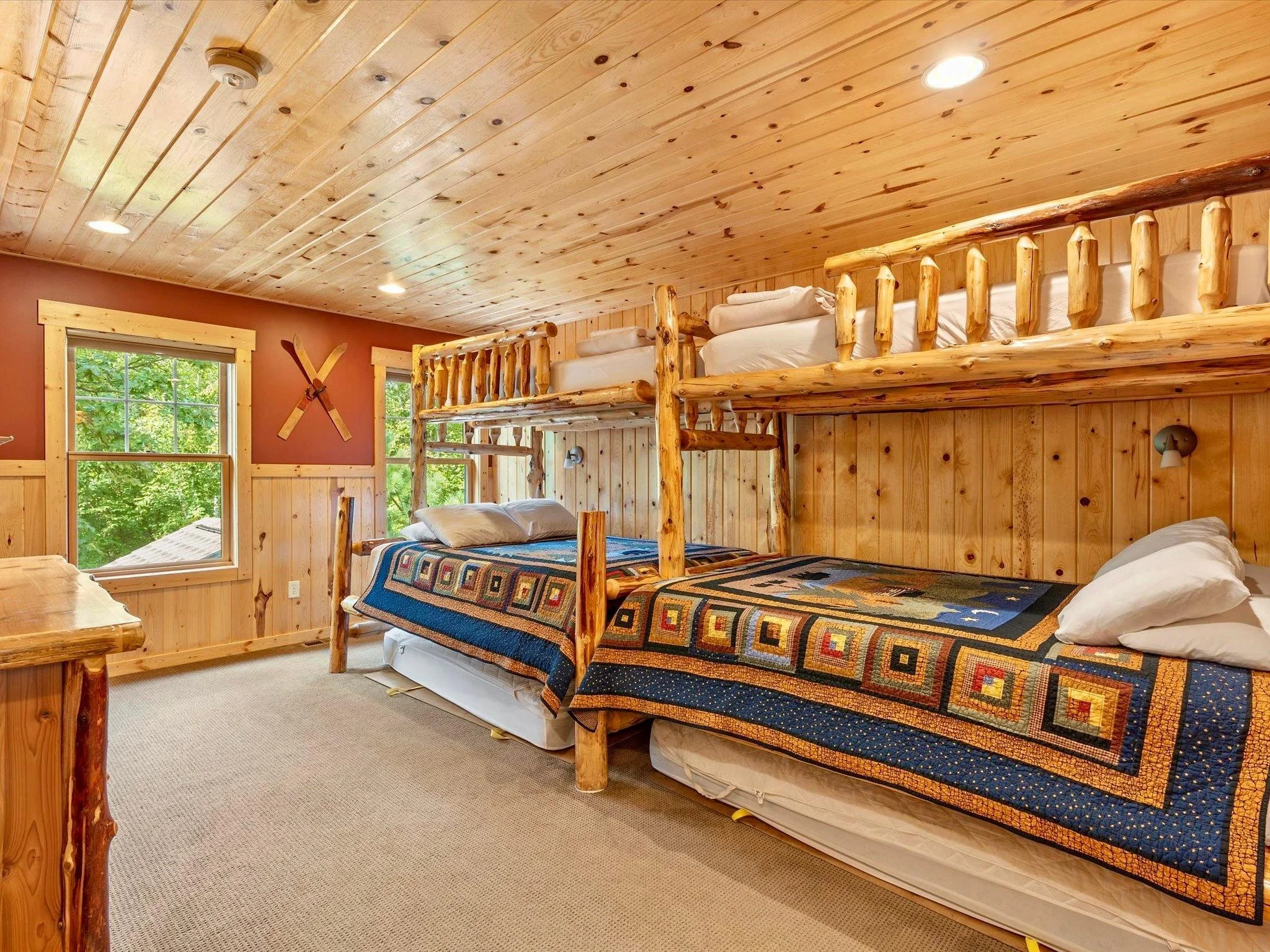 BEDROOM 2 - Second Floor: Bunk Room