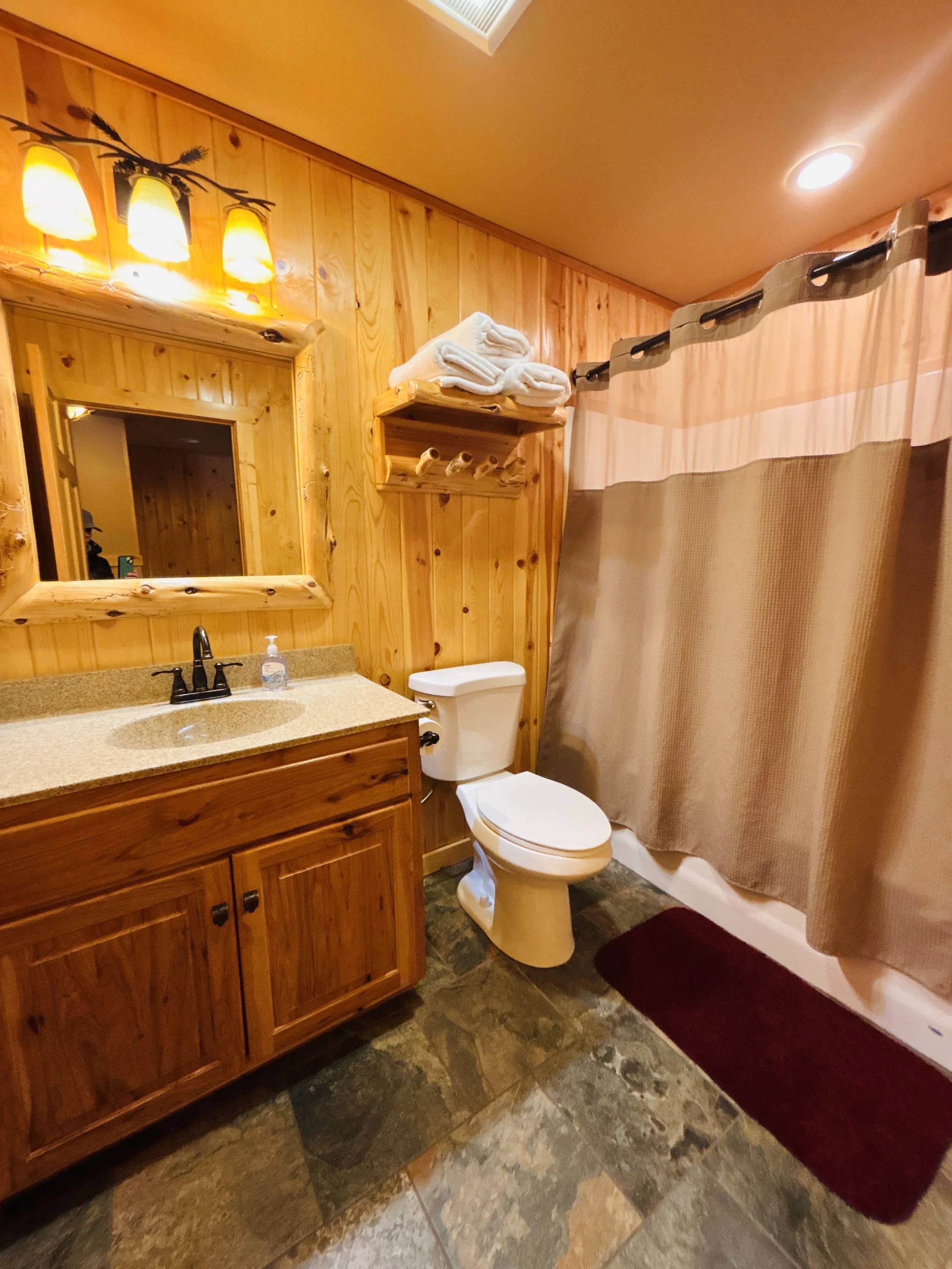 BEDROOM 4 - Third Floor Loft Bedroom (bathroom located on second floor) / Shower-Tub Combo