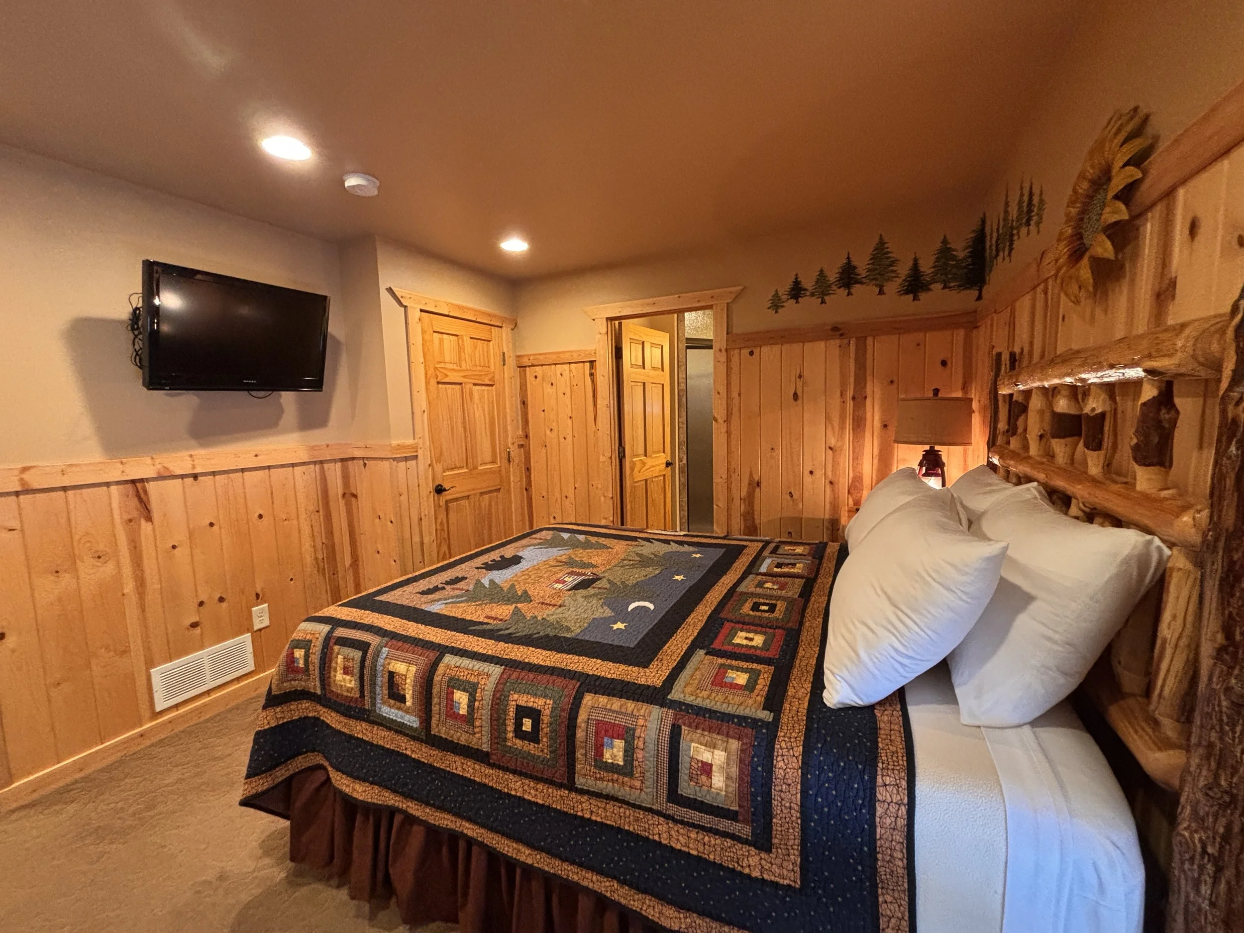 BEDROOM 1 - Main Floor: Queen Suite